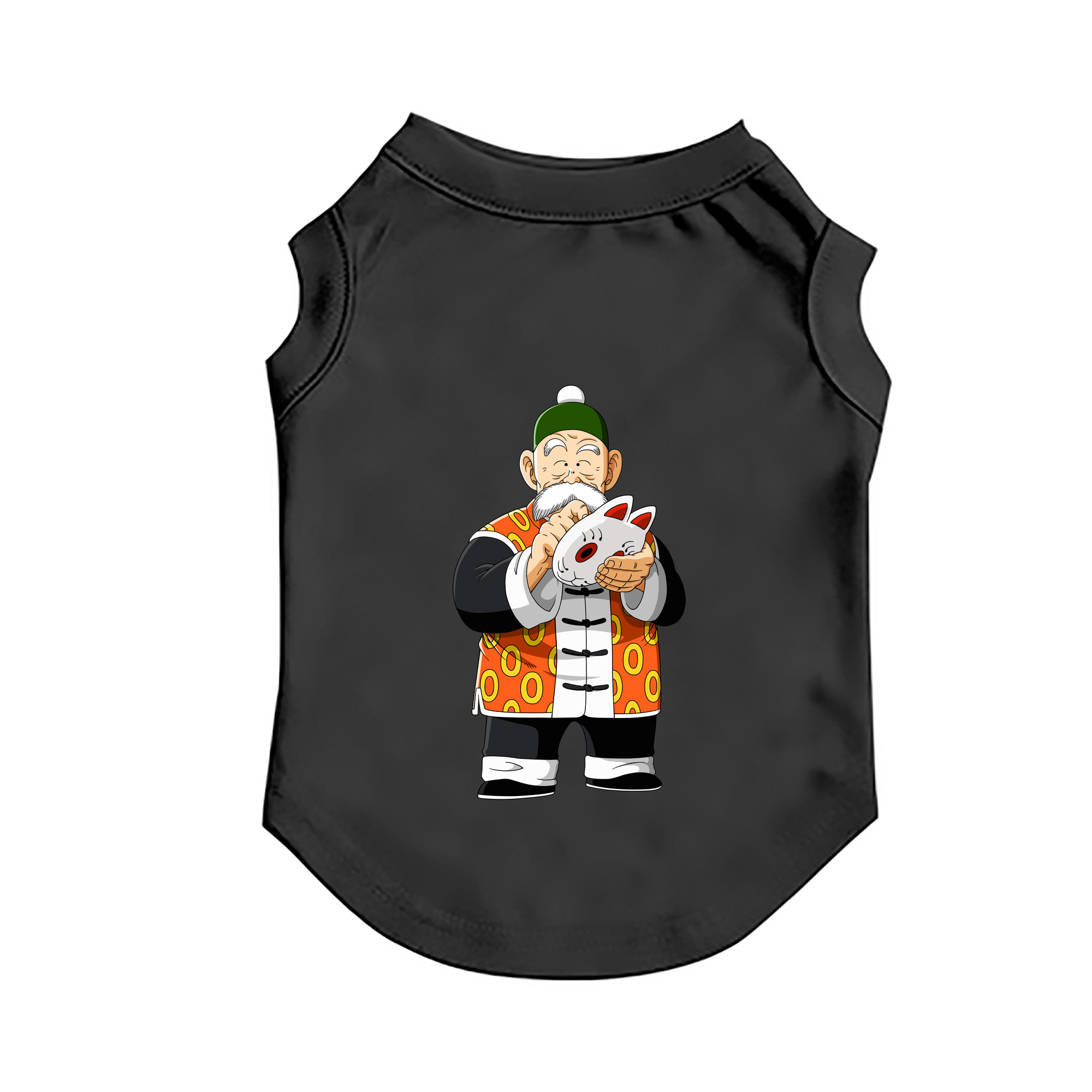 （画像用） ドラゴンボール 亀仙人（かめせんにん） DRAGON BALL Master Roshi Kame Sennin ペット用ベスト