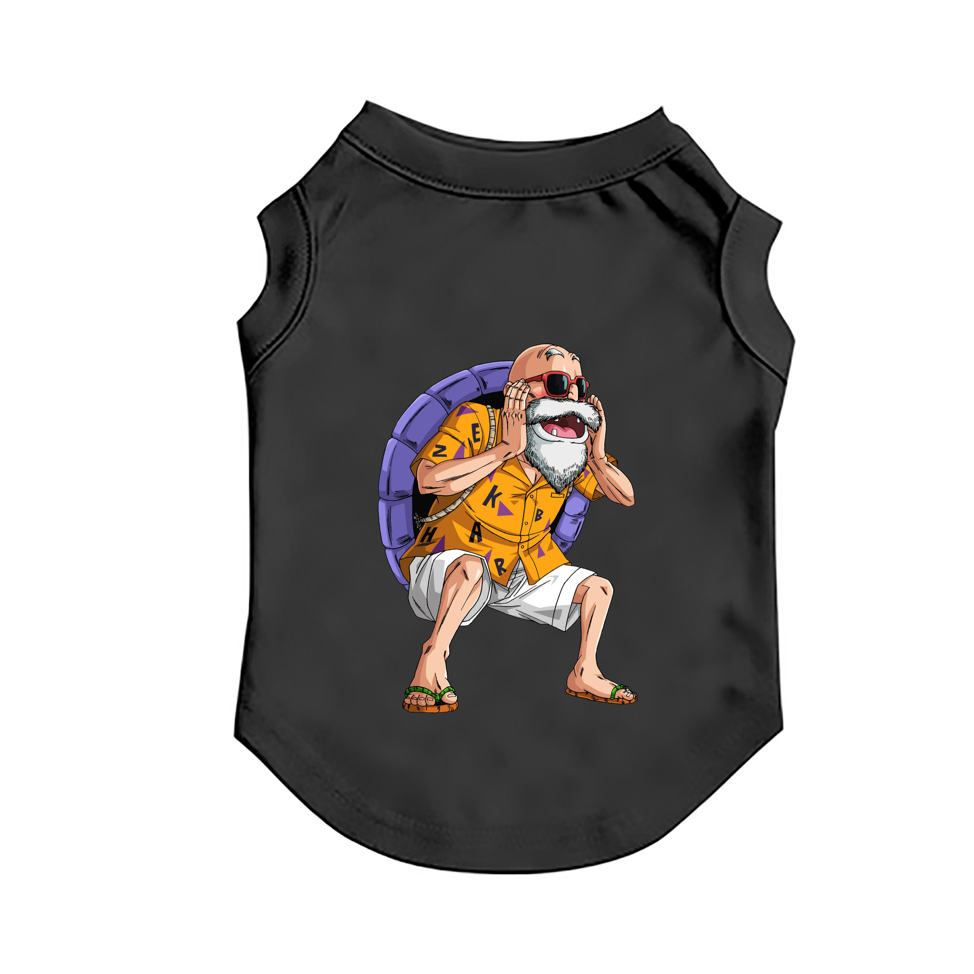 （画像用） ドラゴンボール 亀仙人（かめせんにん） DRAGON BALL Master Roshi Kame Sennin ペット用ベスト