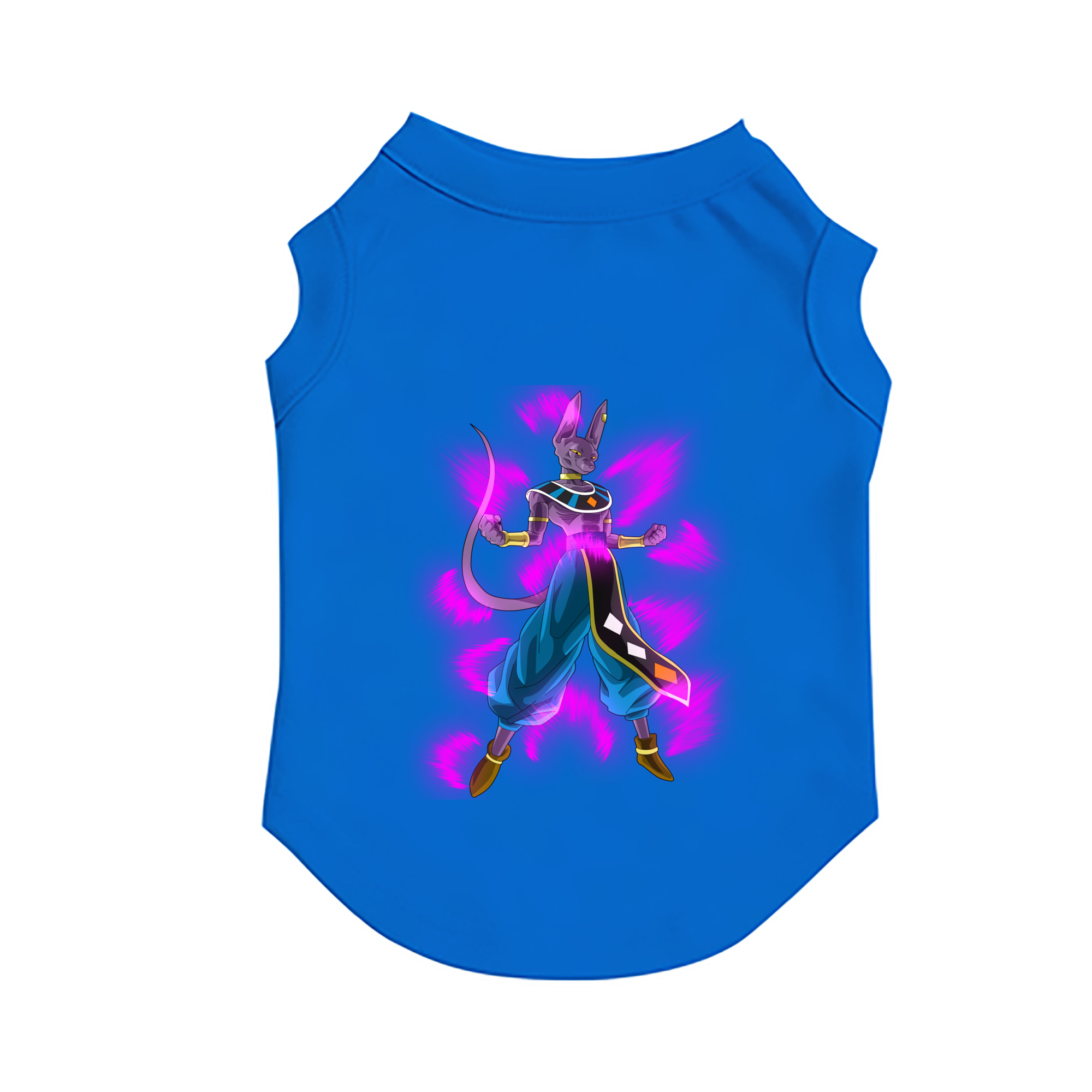 （画像用） ドラゴンボール ビルス 破壊神ビルス DRAGON BALL Beerus Birusu ペット用ベスト
