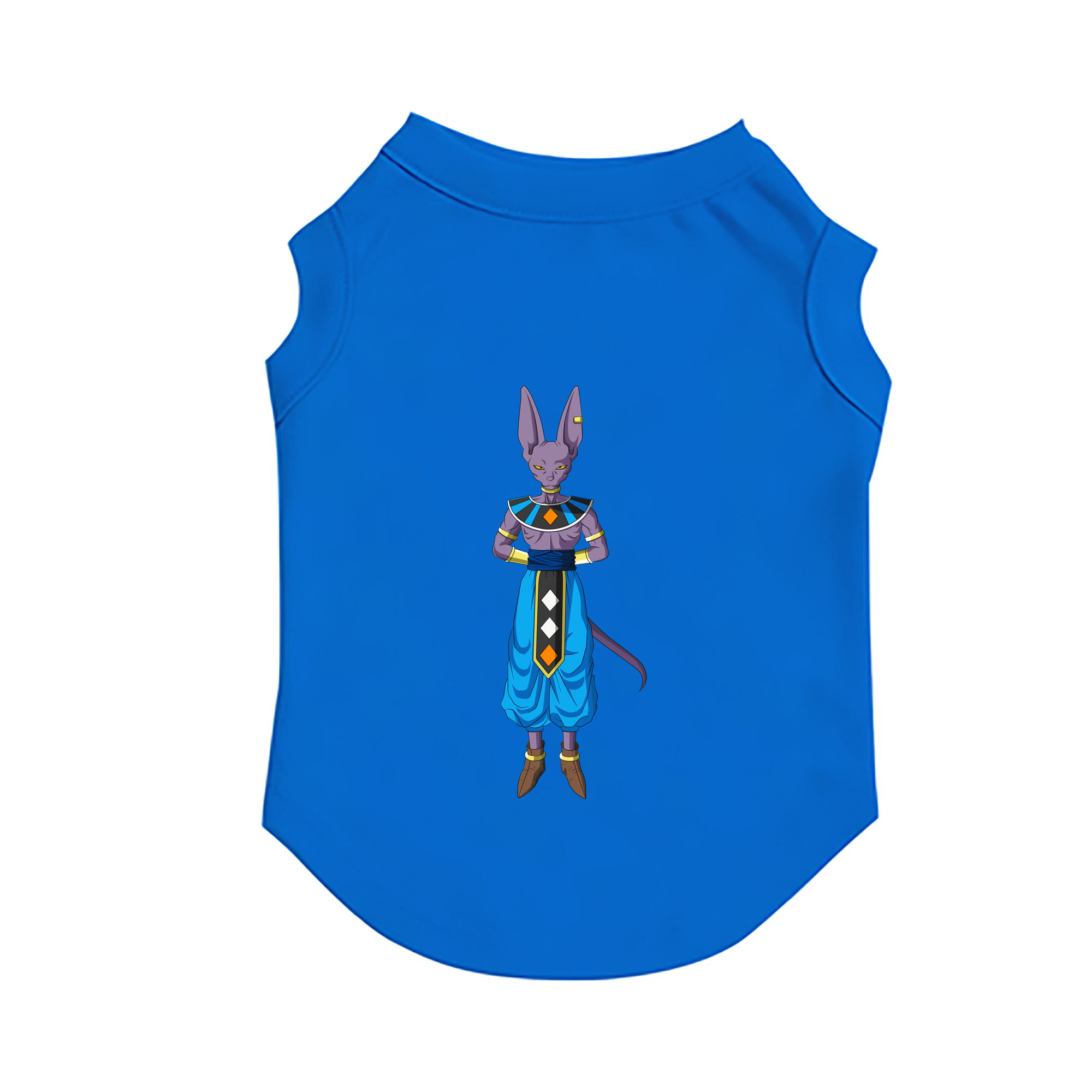（画像用） ドラゴンボール ビルス 破壊神ビルス DRAGON BALL Beerus Birusu ペット用ベスト