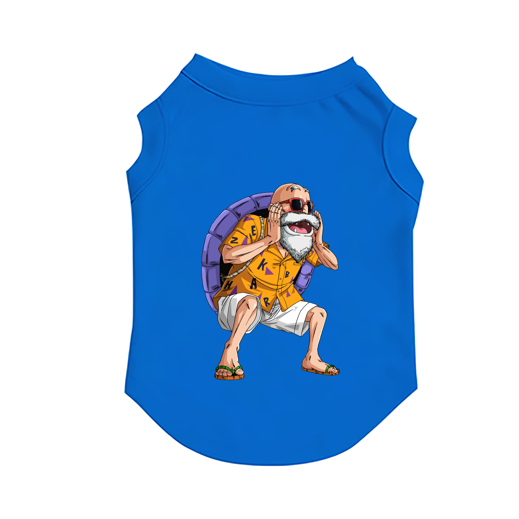（画像用） ドラゴンボール 亀仙人（かめせんにん） DRAGON BALL Master Roshi Kame Sennin ペット用ベスト