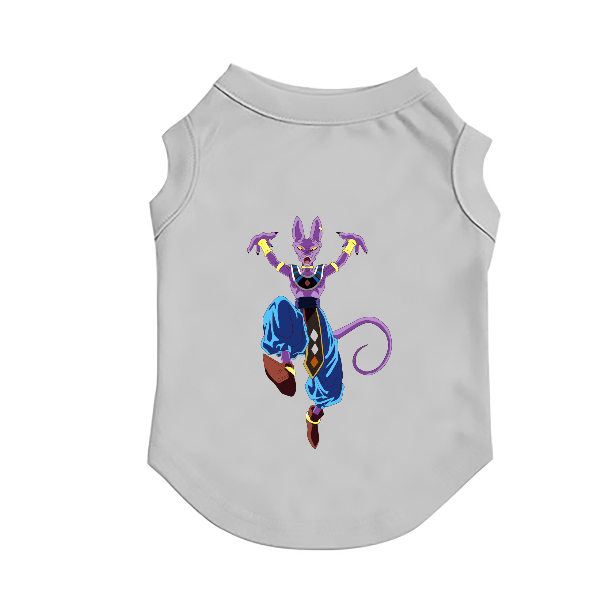 （画像用） ドラゴンボール ビルス 破壊神ビルス DRAGON BALL Beerus Birusu ペット用ベスト