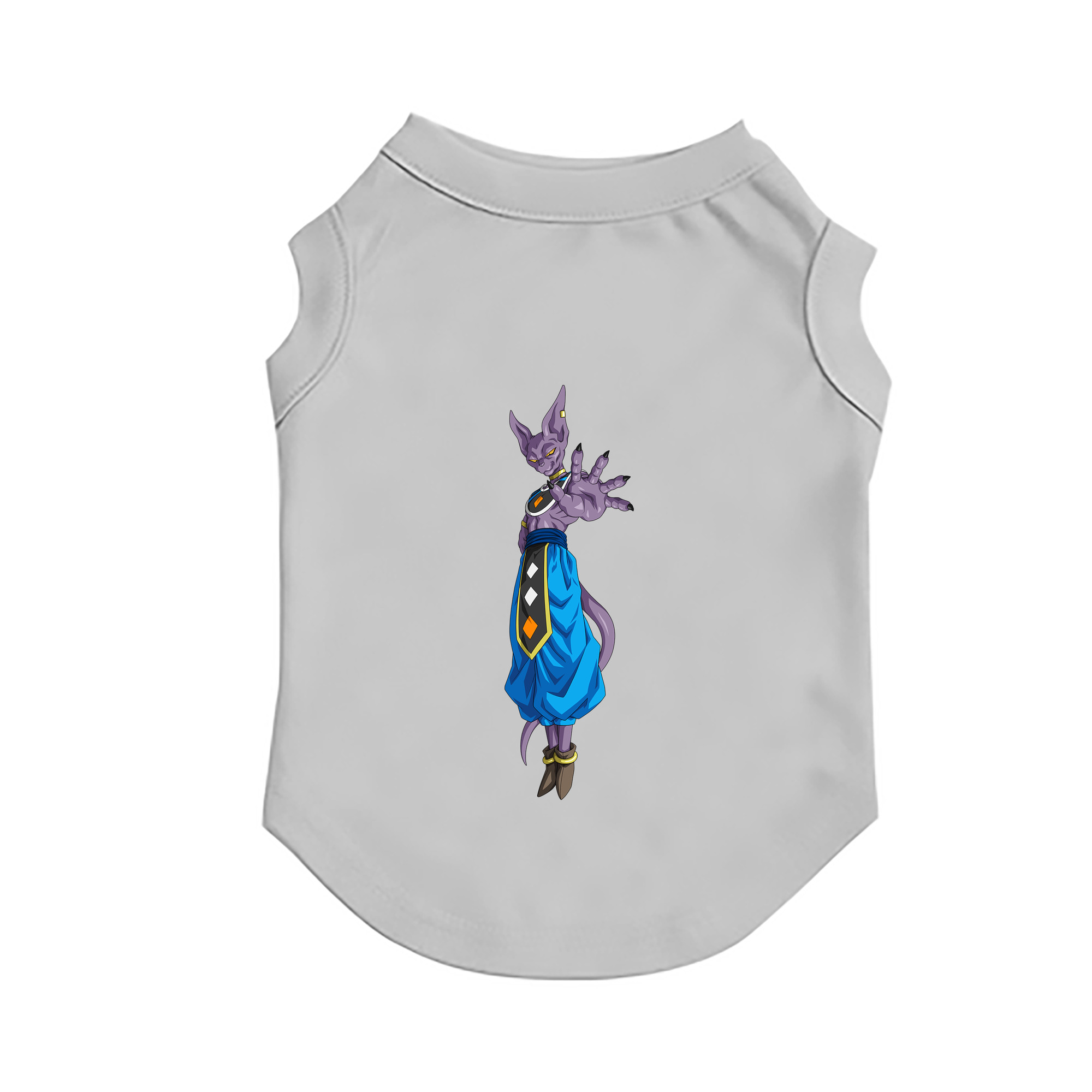 （画像用） ドラゴンボール ビルス 破壊神ビルス DRAGON BALL Beerus Birusu ペット用ベスト