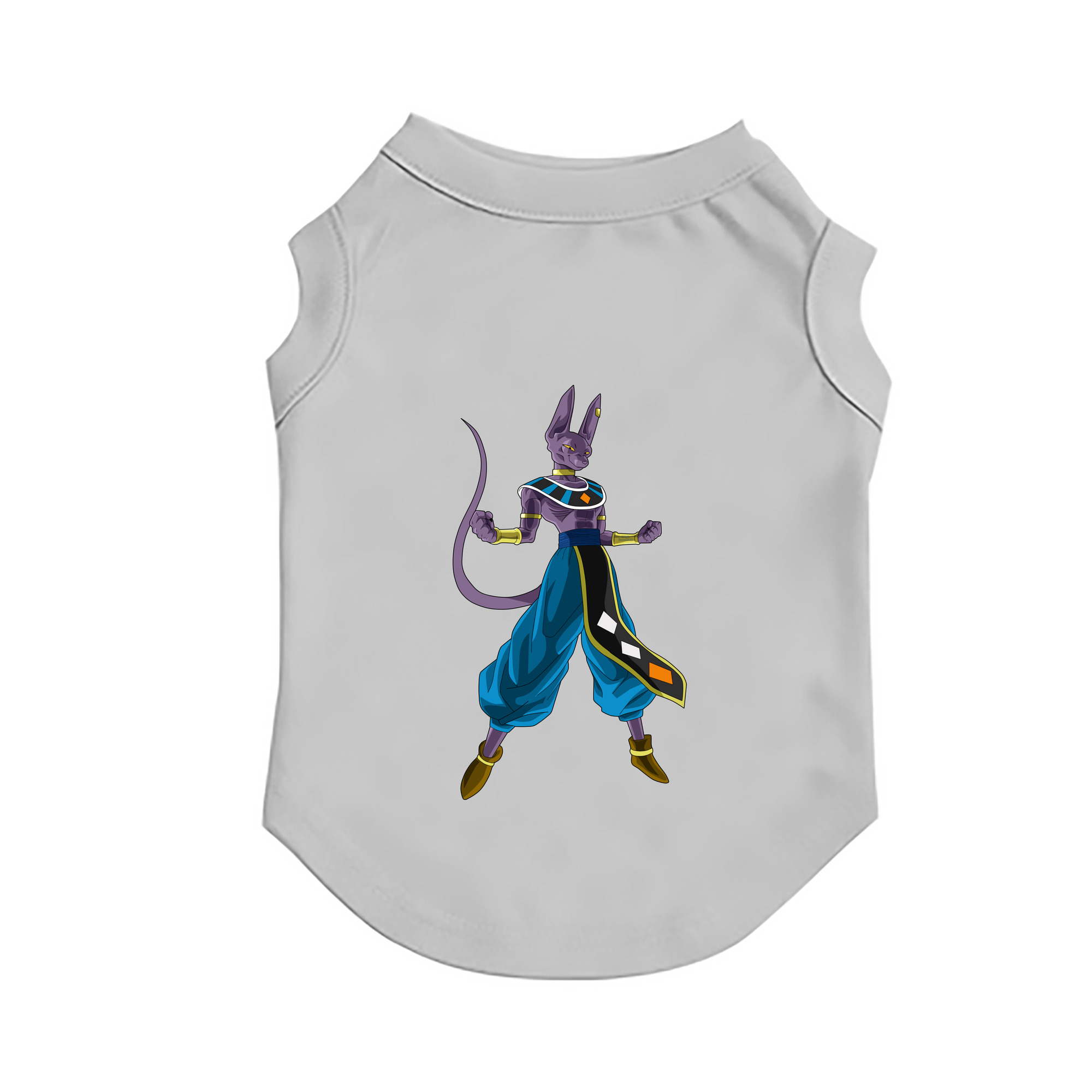 （画像用） ドラゴンボール ビルス 破壊神ビルス DRAGON BALL Beerus Birusu ペット用ベスト