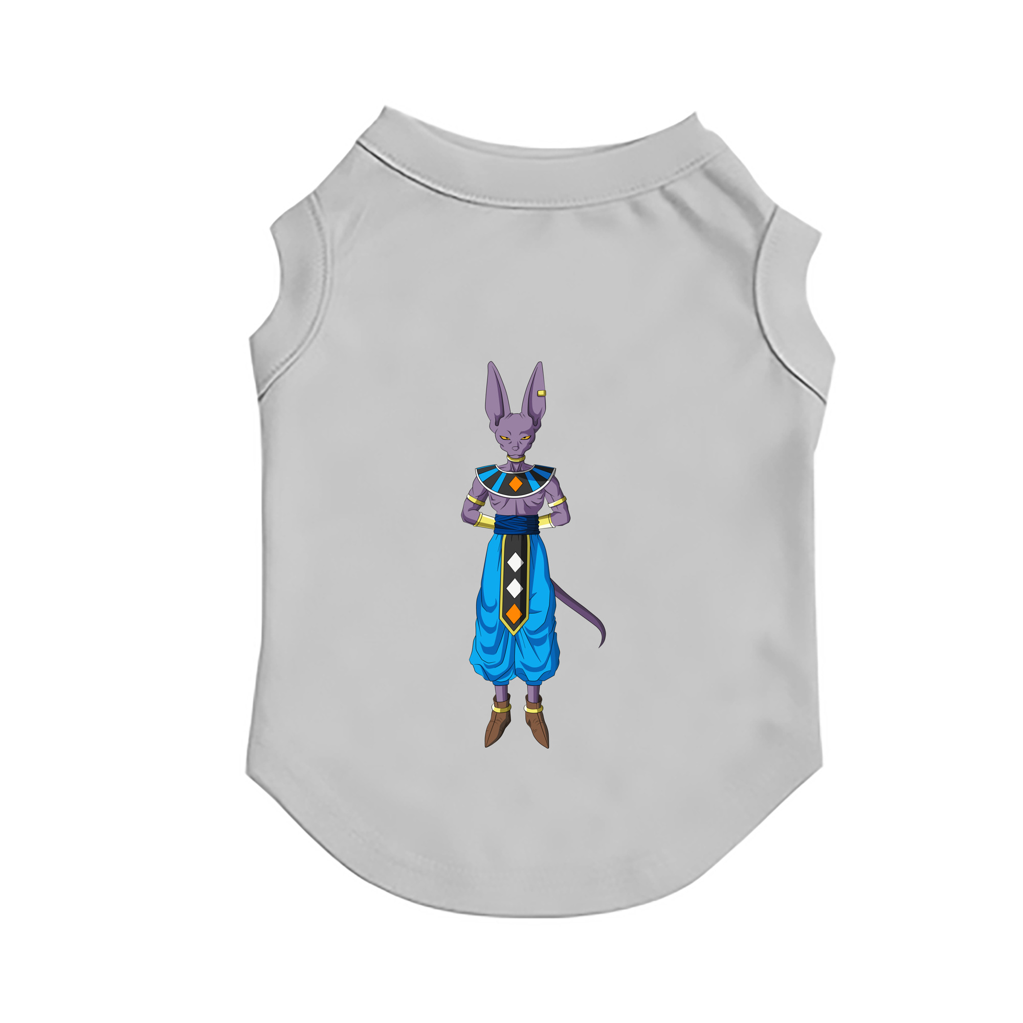 （画像用） ドラゴンボール ビルス 破壊神ビルス DRAGON BALL Beerus Birusu ペット用ベスト