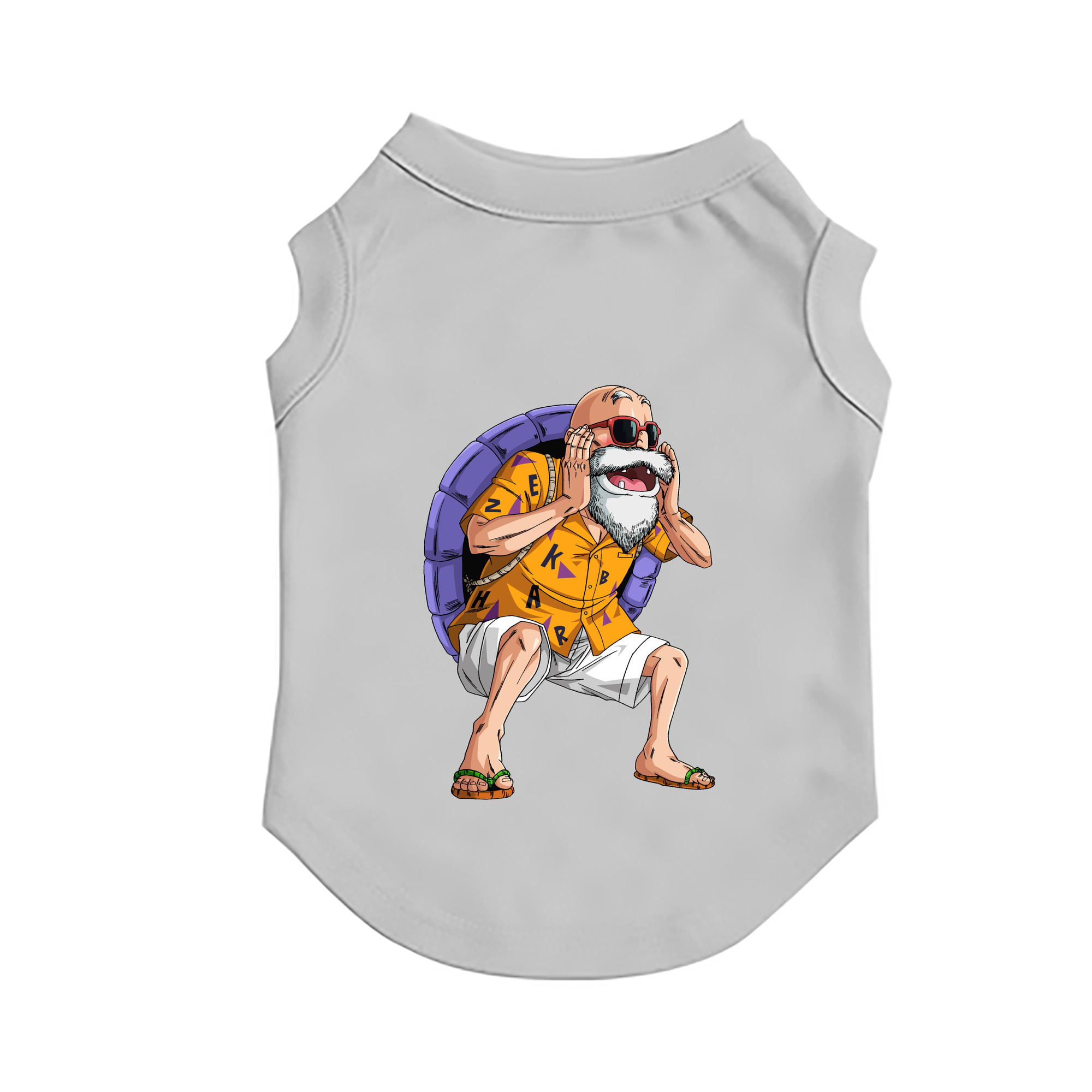 （画像用） ドラゴンボール 亀仙人（かめせんにん） DRAGON BALL Master Roshi Kame Sennin ペット用ベスト