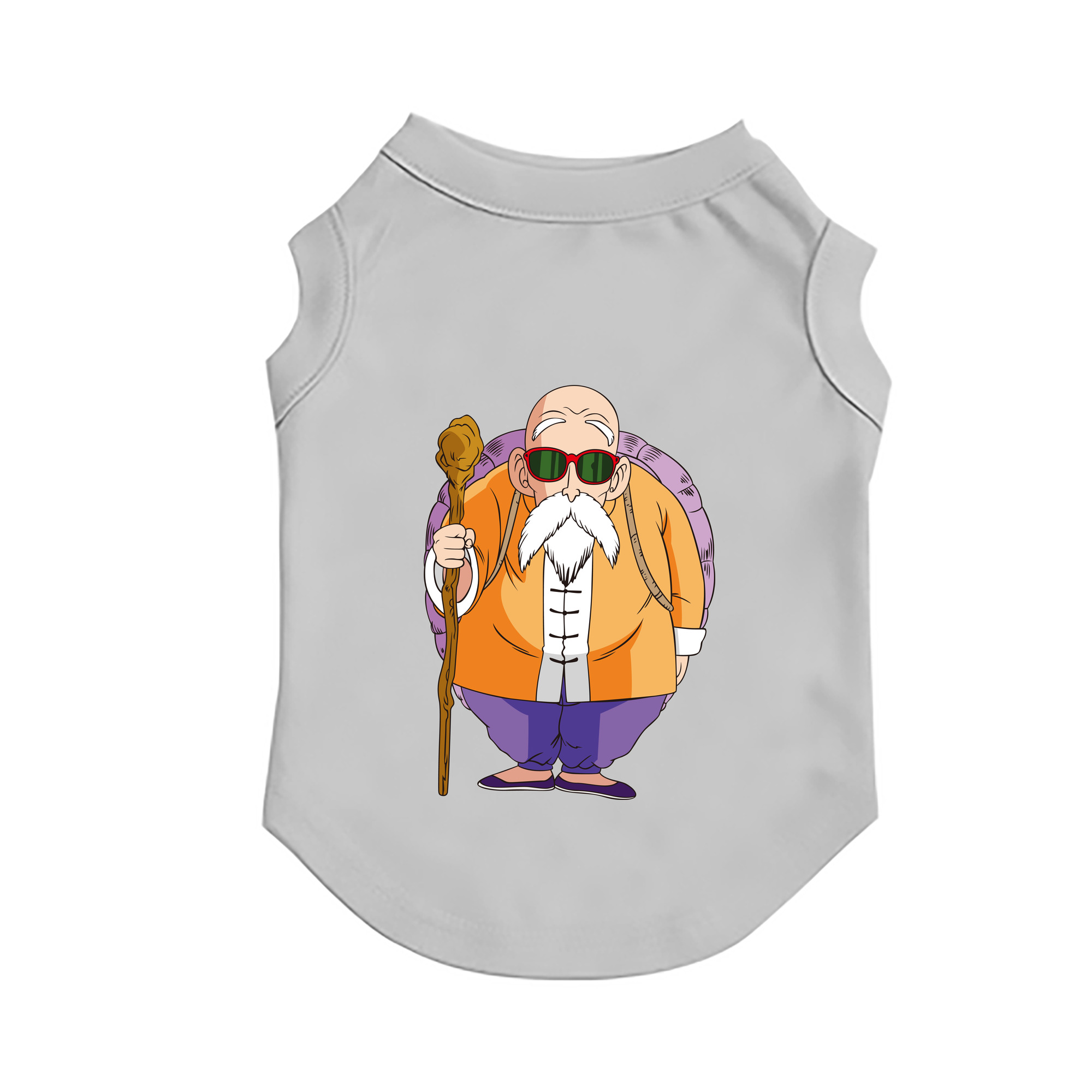 （画像用） ドラゴンボール 亀仙人（かめせんにん） DRAGON BALL Master Roshi Kame Sennin ペット用ベスト