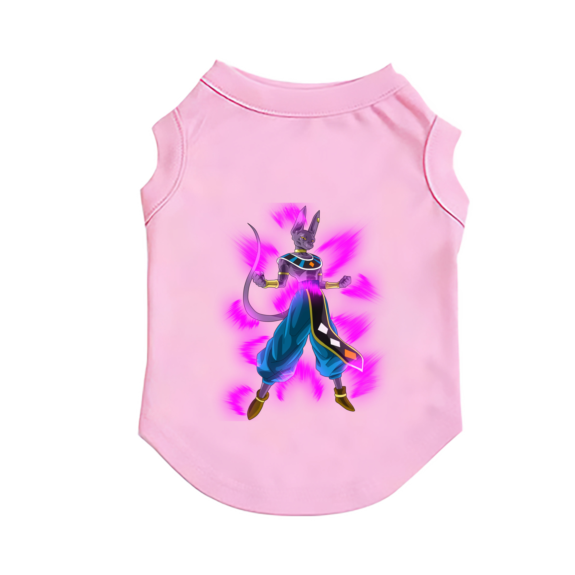（画像用） ドラゴンボール ビルス 破壊神ビルス DRAGON BALL Beerus Birusu ペット用ベスト