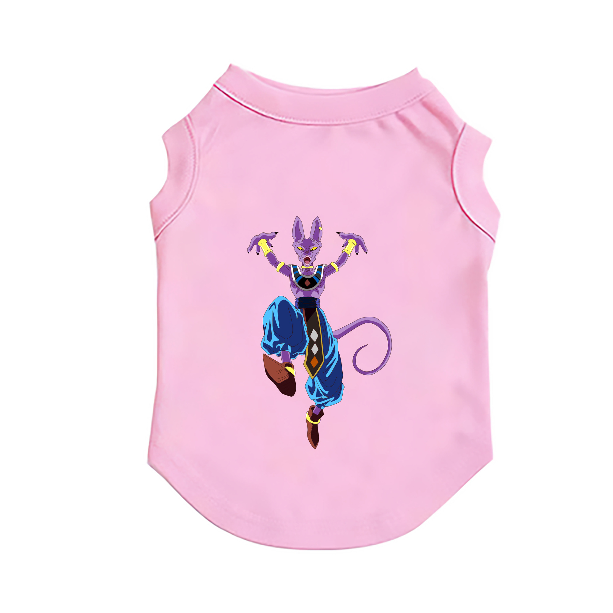 （画像用） ドラゴンボール ビルス 破壊神ビルス DRAGON BALL Beerus Birusu ペット用ベスト