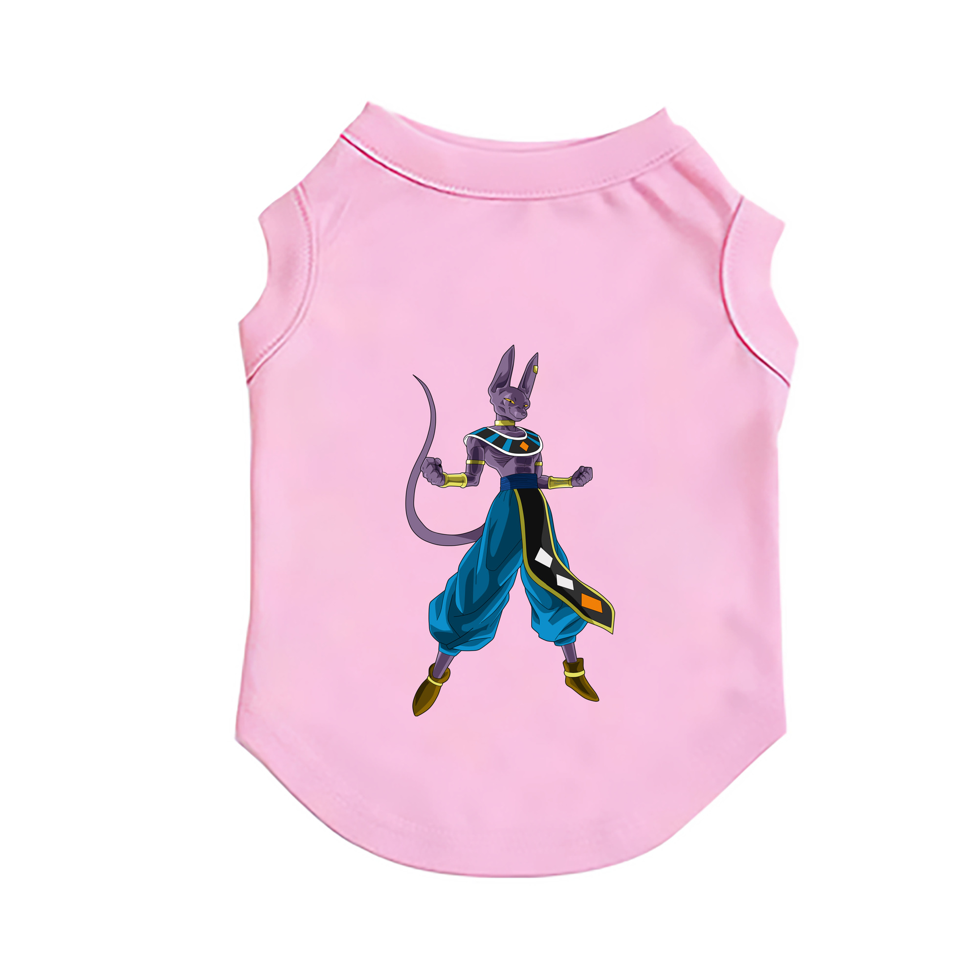 （画像用） ドラゴンボール ビルス 破壊神ビルス DRAGON BALL Beerus Birusu ペット用ベスト