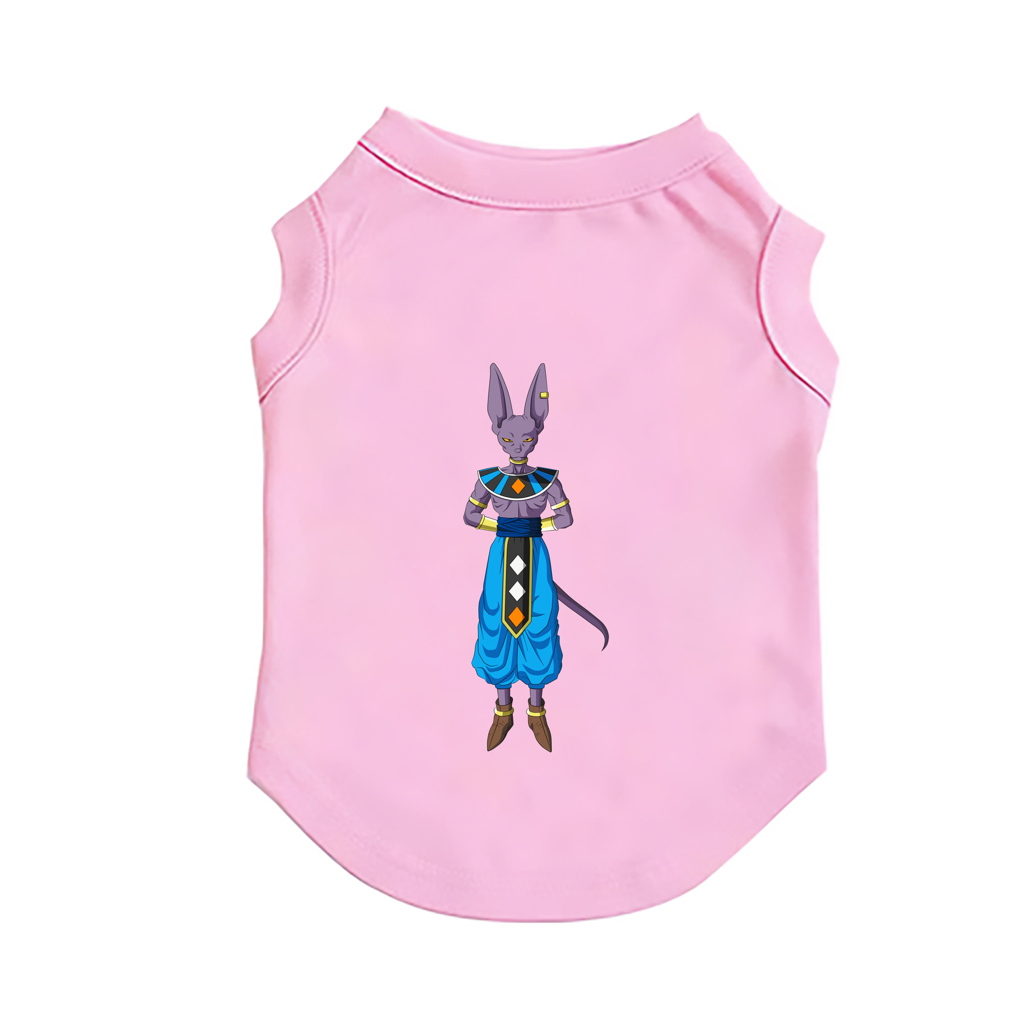 （画像用） ドラゴンボール ビルス 破壊神ビルス DRAGON BALL Beerus Birusu ペット用ベスト