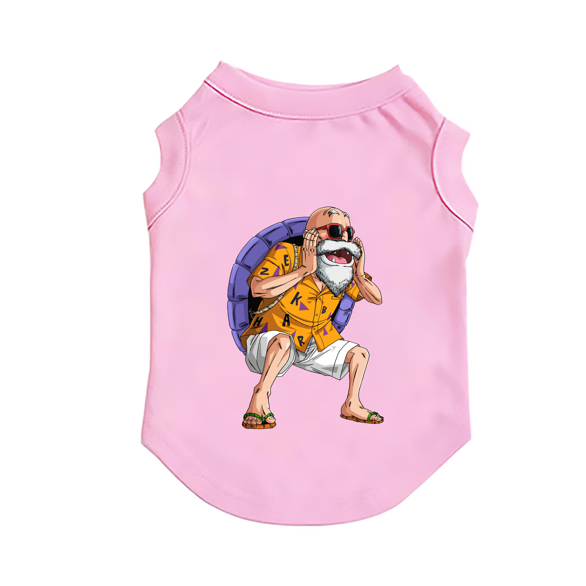 （画像用） ドラゴンボール 亀仙人（かめせんにん） DRAGON BALL Master Roshi Kame Sennin ペット用ベスト