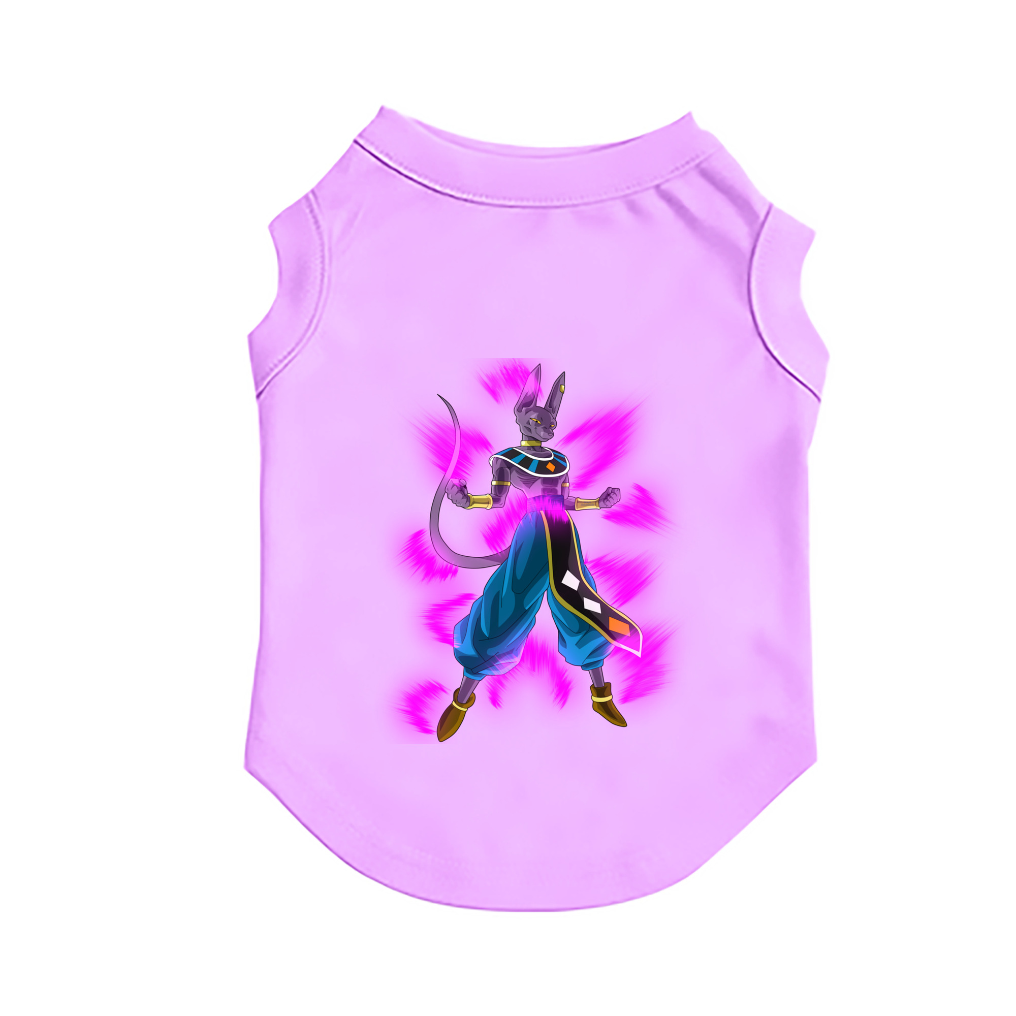 （画像用） ドラゴンボール ビルス 破壊神ビルス DRAGON BALL Beerus Birusu ペット用ベスト