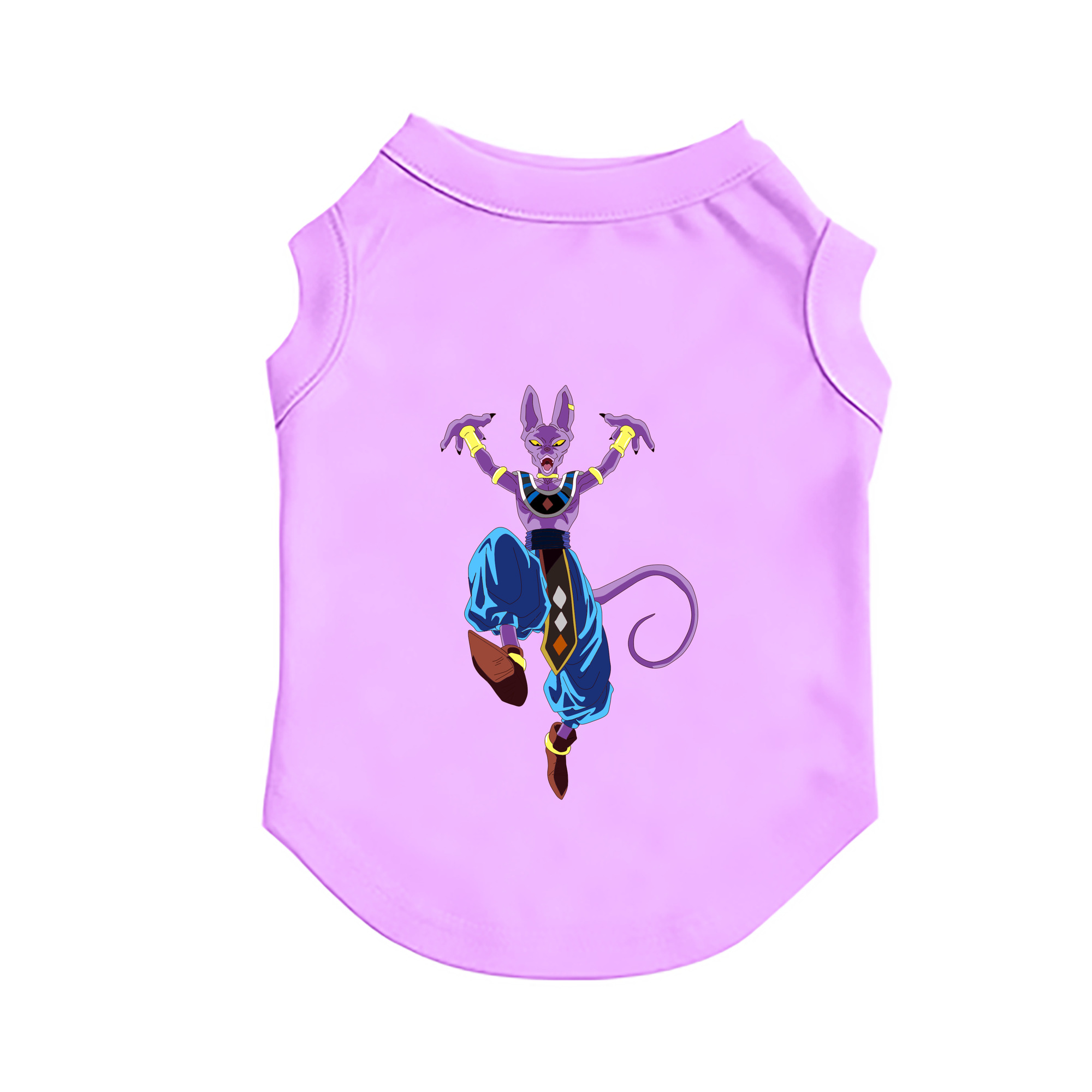 （画像用） ドラゴンボール ビルス 破壊神ビルス DRAGON BALL Beerus Birusu ペット用ベスト