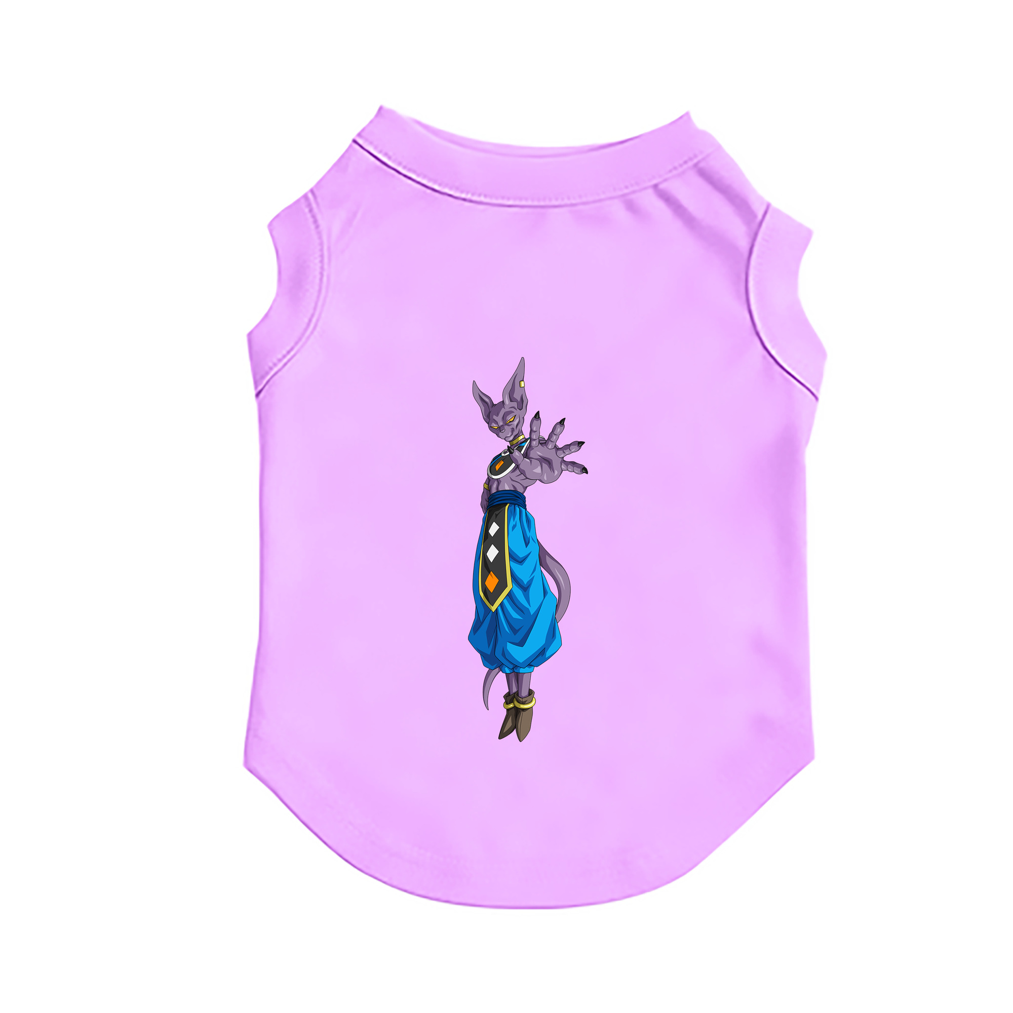 （画像用） ドラゴンボール ビルス 破壊神ビルス DRAGON BALL Beerus Birusu ペット用ベスト