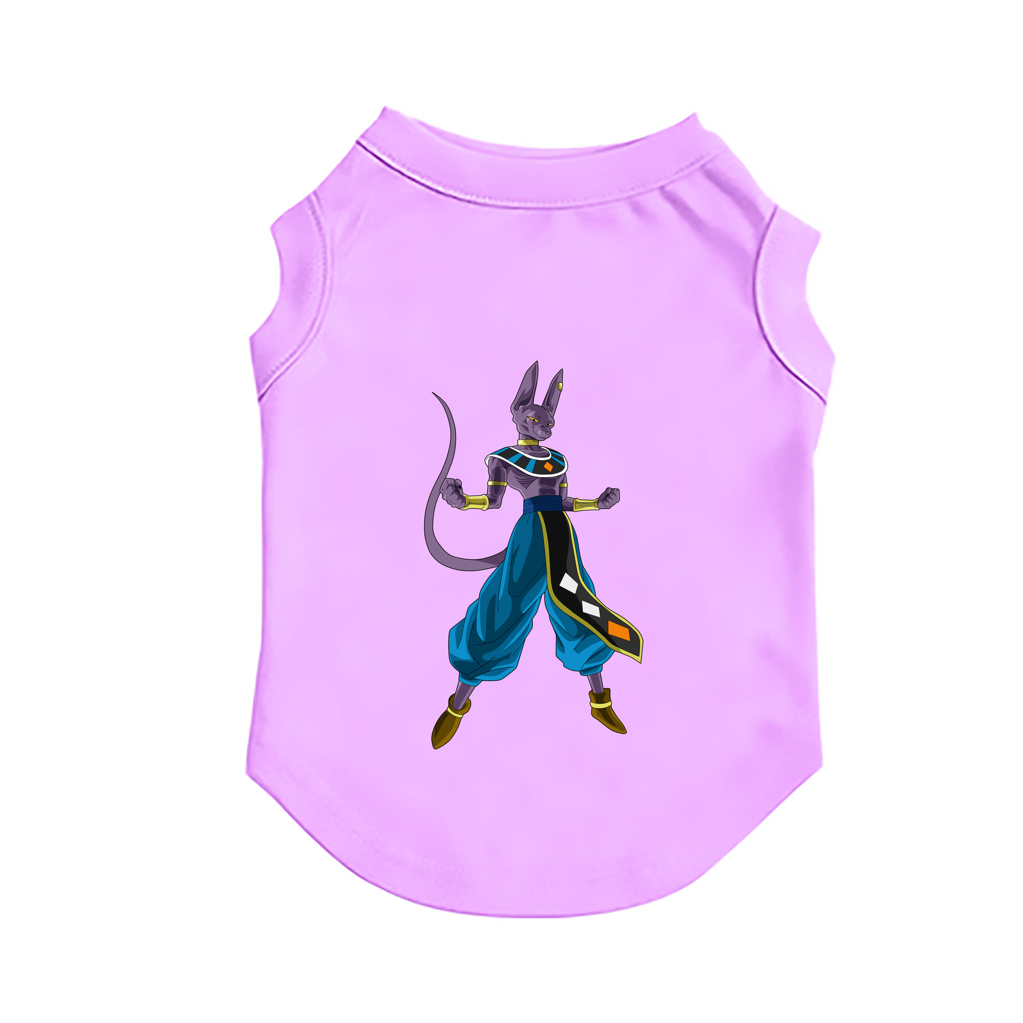 （画像用） ドラゴンボール ビルス 破壊神ビルス DRAGON BALL Beerus Birusu ペット用ベスト