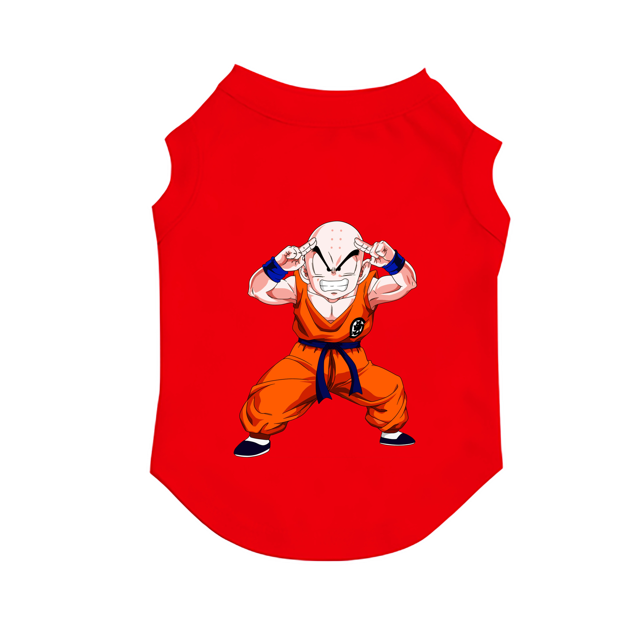 （画像用） ドラゴンボール クリリン DRAGON BALL krillin ペット用ベスト