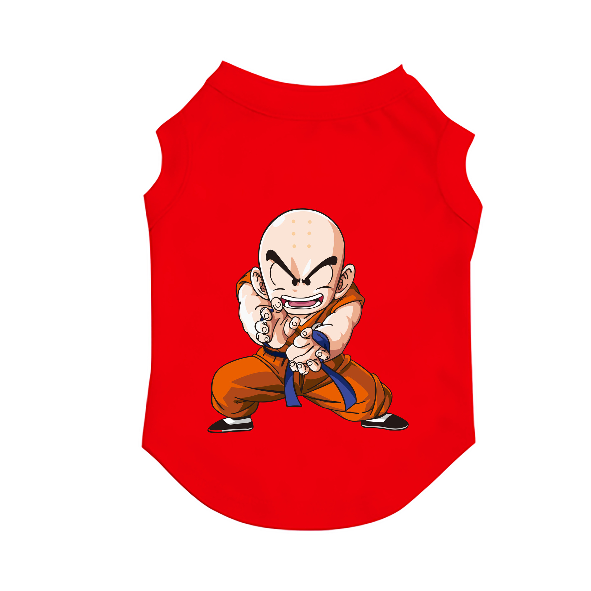（画像用） ドラゴンボール クリリン DRAGON BALL krillin ペット用ベスト