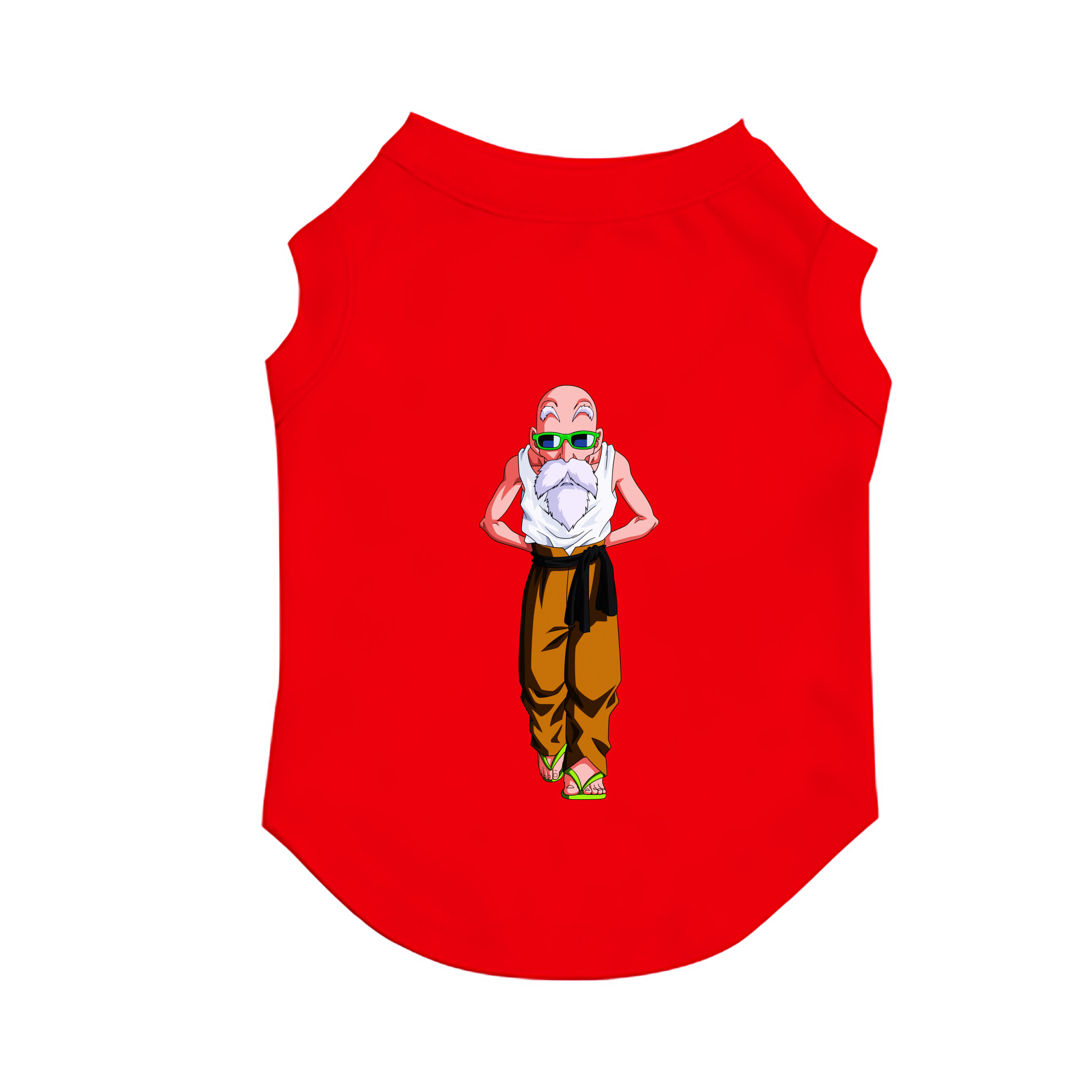 （画像用） ドラゴンボール 亀仙人（かめせんにん） DRAGON BALL Master Roshi Kame Sennin ペット用ベスト