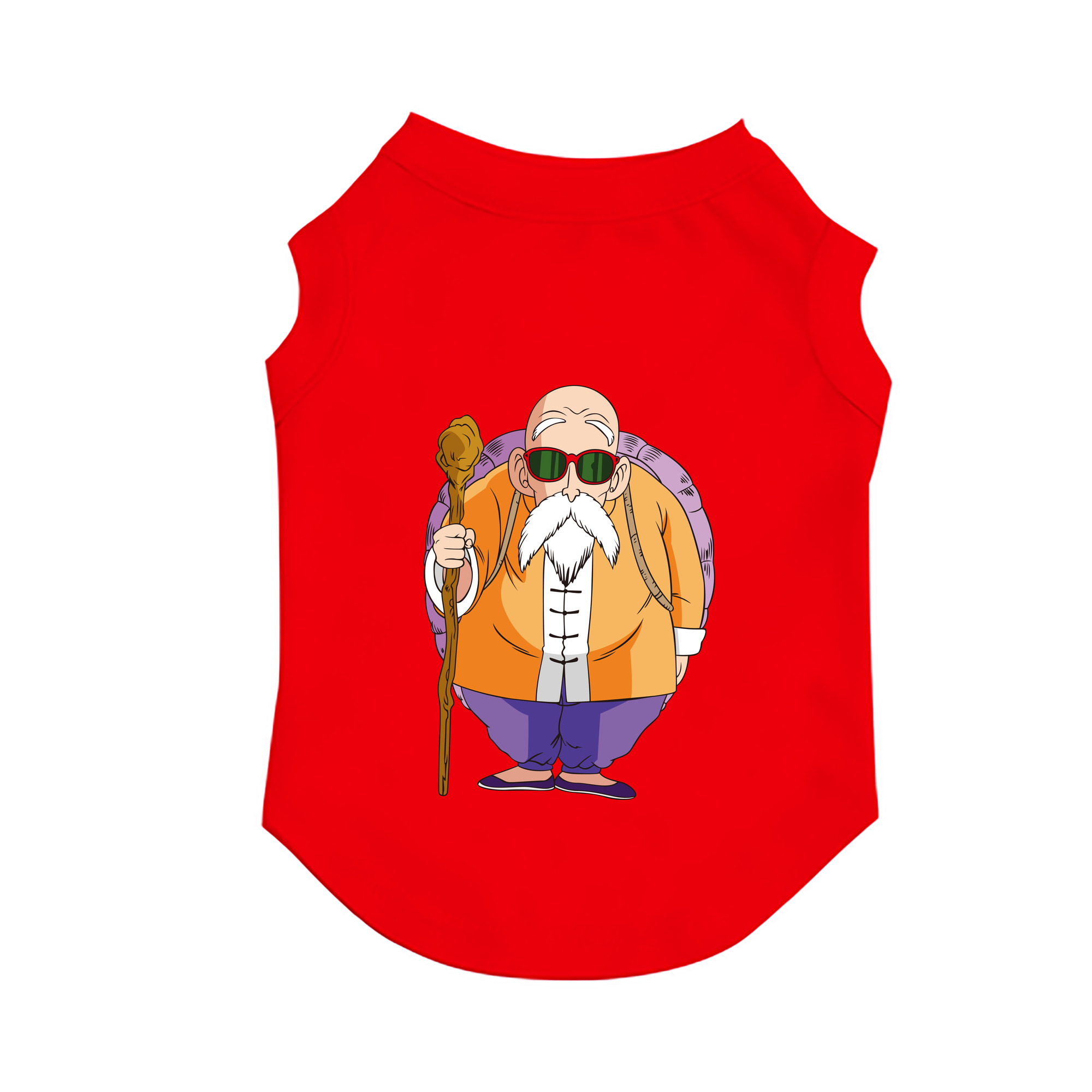 （画像用） ドラゴンボール 亀仙人（かめせんにん） DRAGON BALL Master Roshi Kame Sennin ペット用ベスト