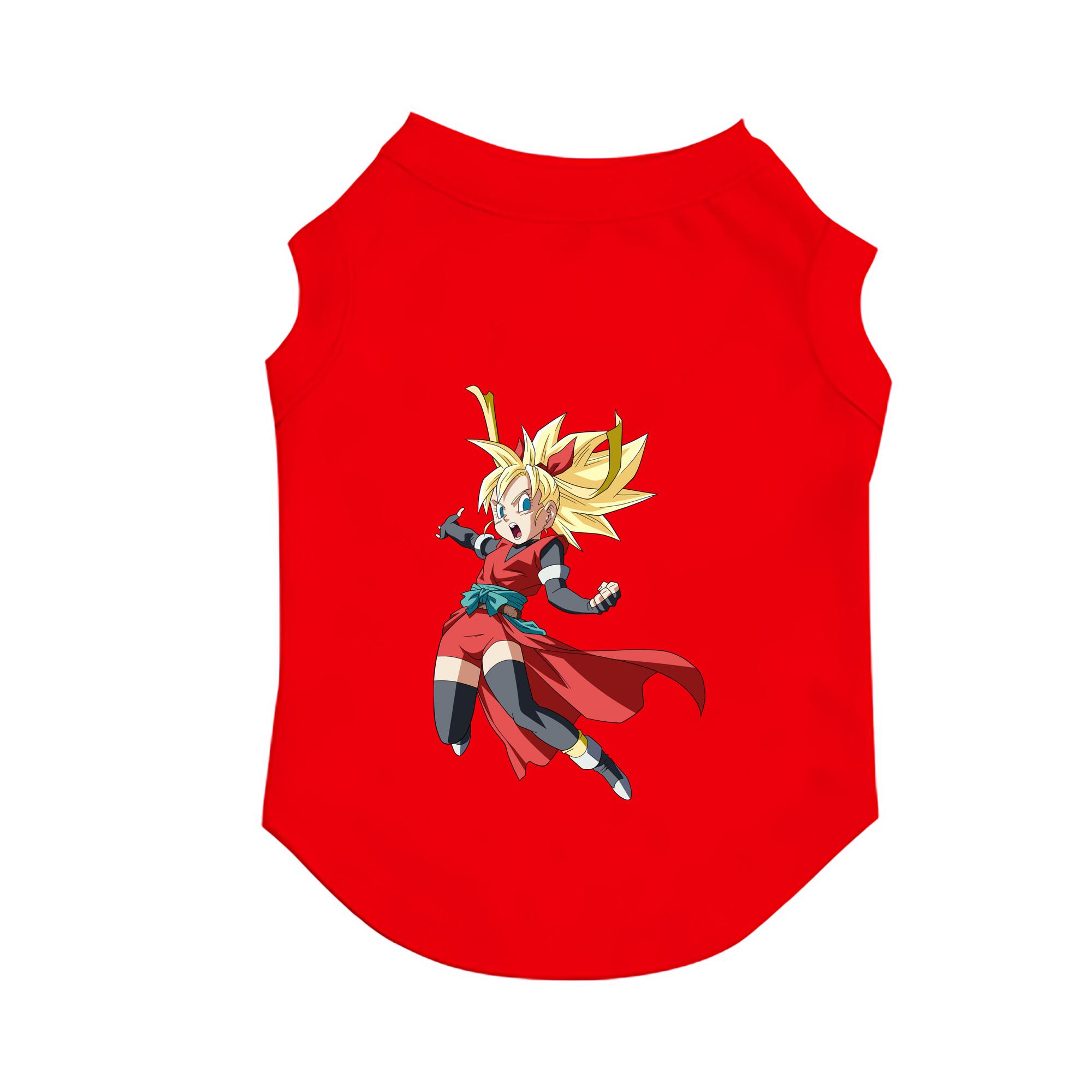 （画像用） ドラゴンボール カリフラ DRAGON BALL Caulifla ペット用ベスト