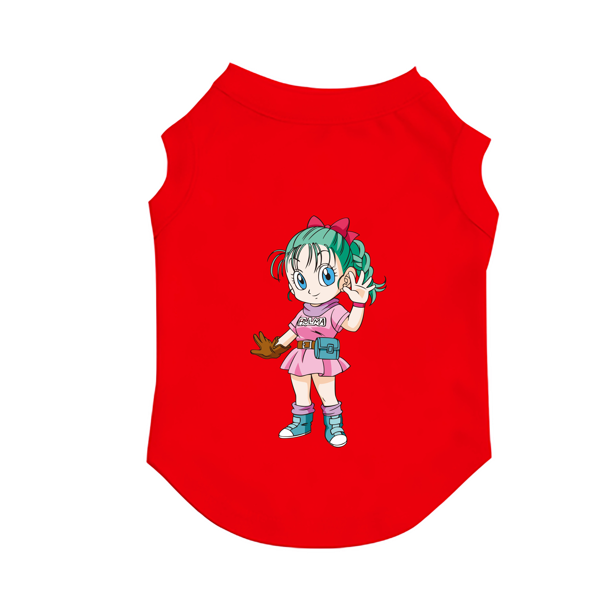 （画像用） ドラゴンボール ブルマ DRAGON BALL Bulma ペット用ベスト