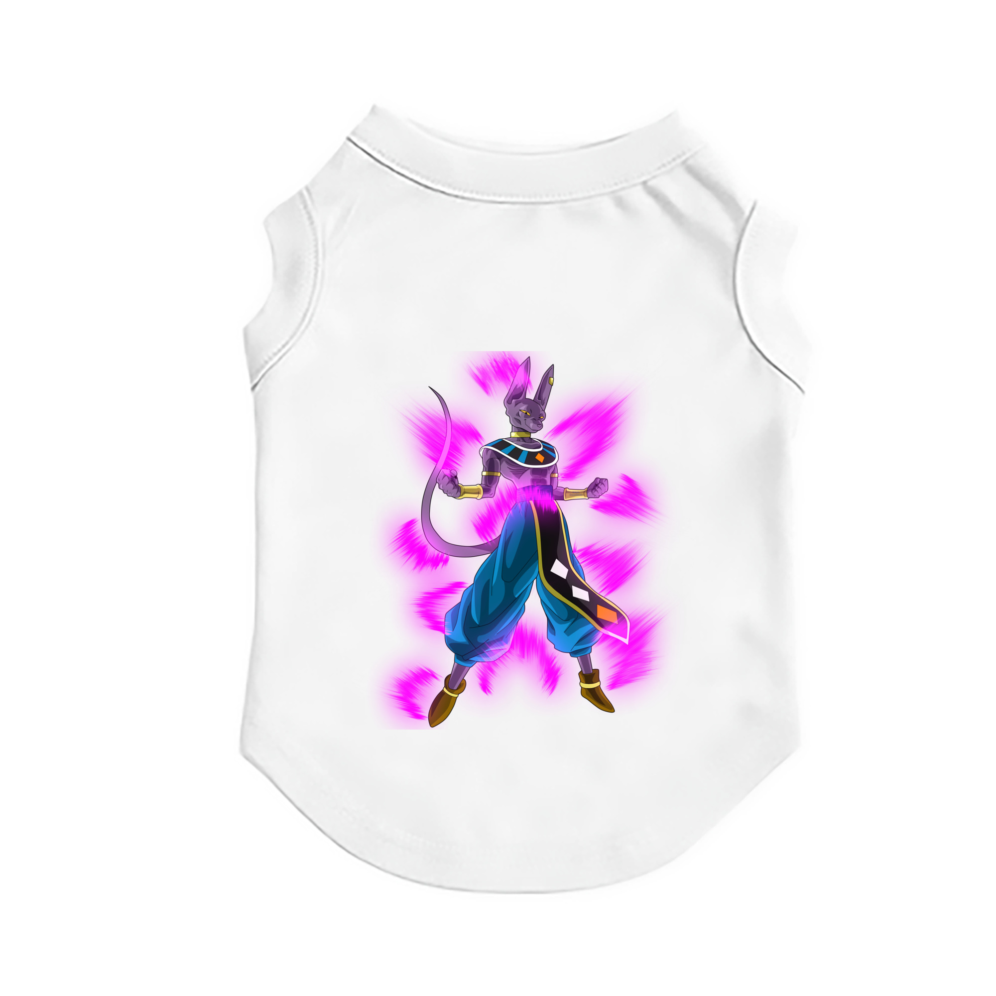（画像用） ドラゴンボール ビルス 破壊神ビルス DRAGON BALL Beerus Birusu ペット用ベスト