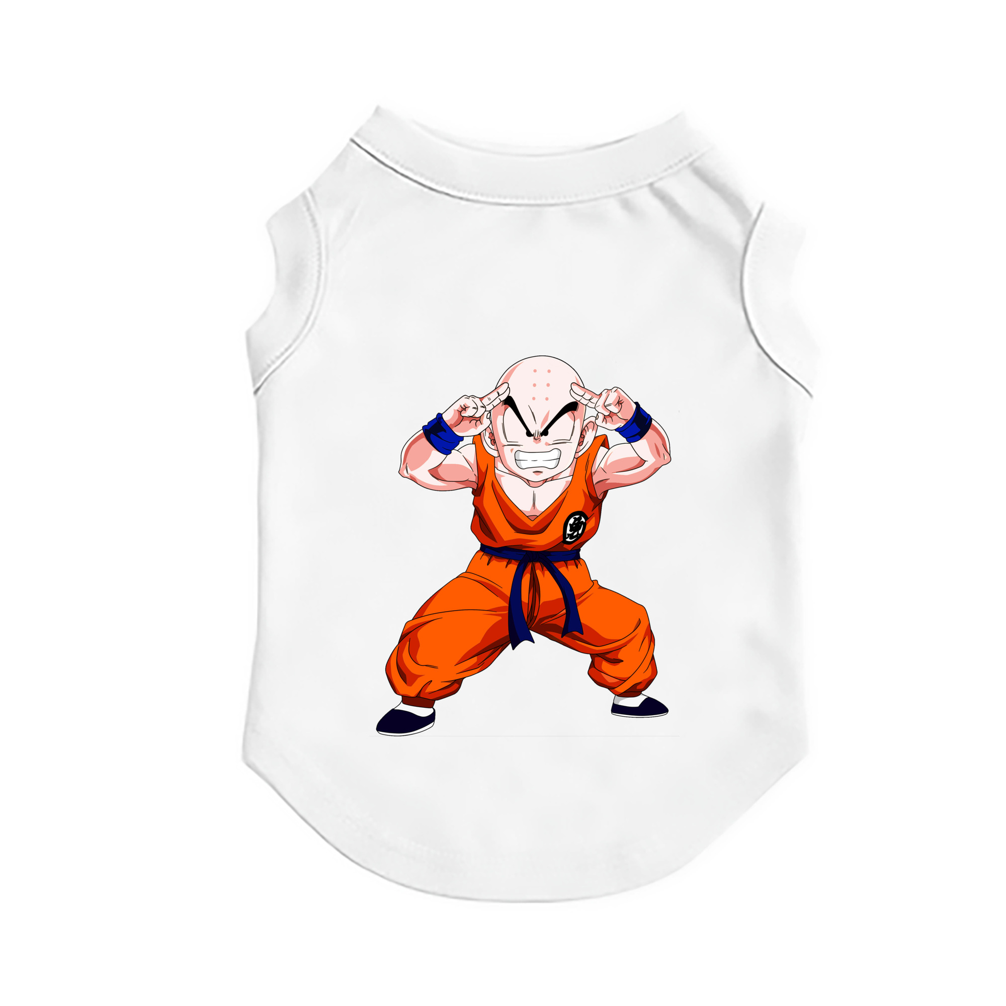 （画像用） ドラゴンボール クリリン DRAGON BALL krillin ペット用ベスト