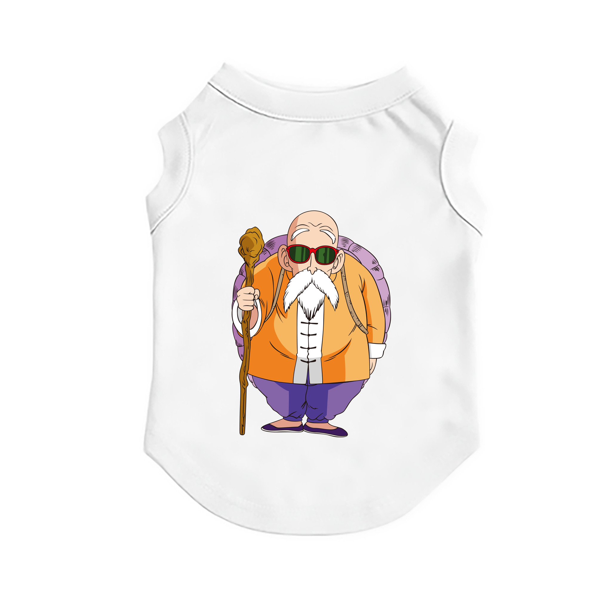 （画像用） ドラゴンボール 亀仙人（かめせんにん） DRAGON BALL Master Roshi Kame Sennin ペット用ベスト