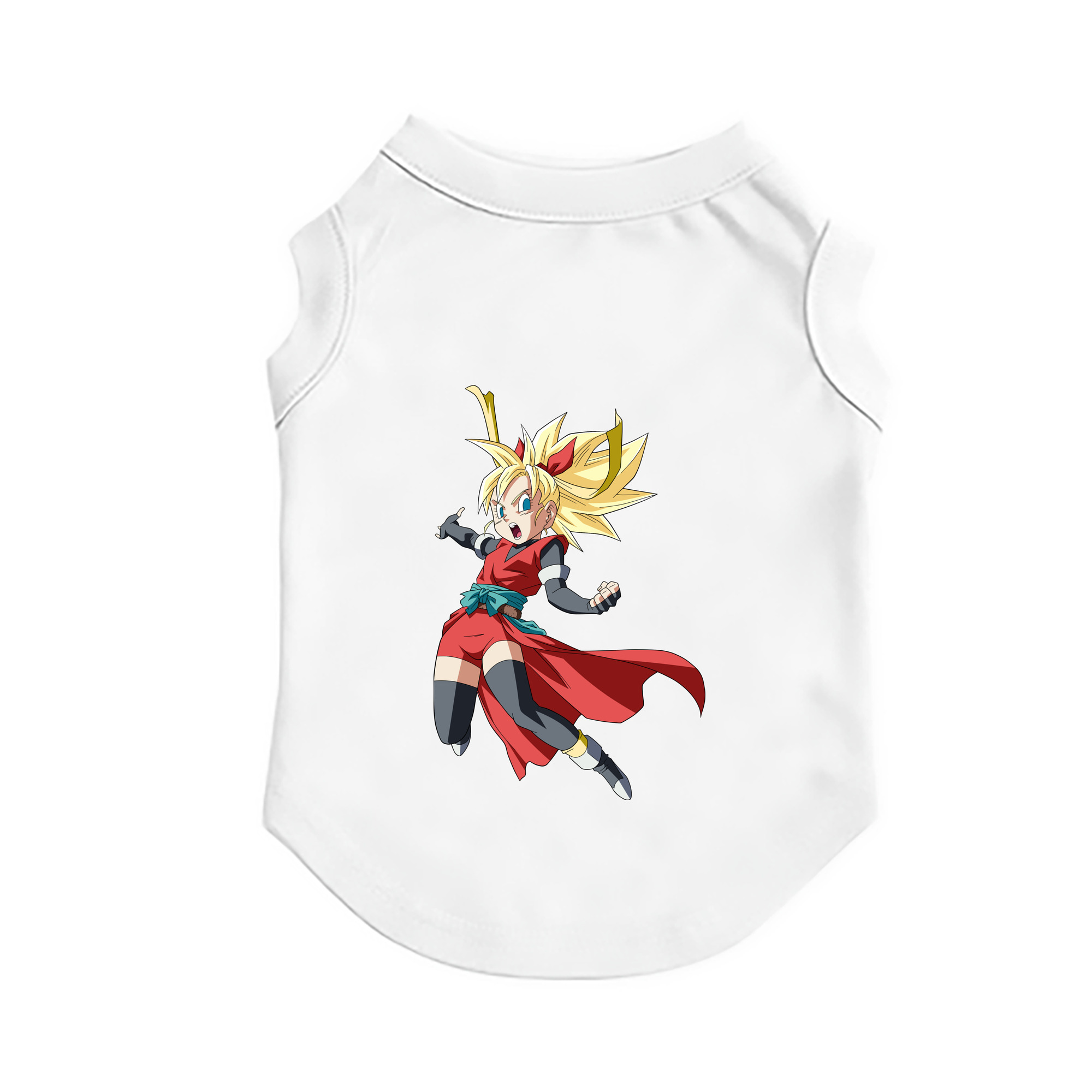 （画像用） ドラゴンボール カリフラ DRAGON BALL Caulifla ペット用ベスト