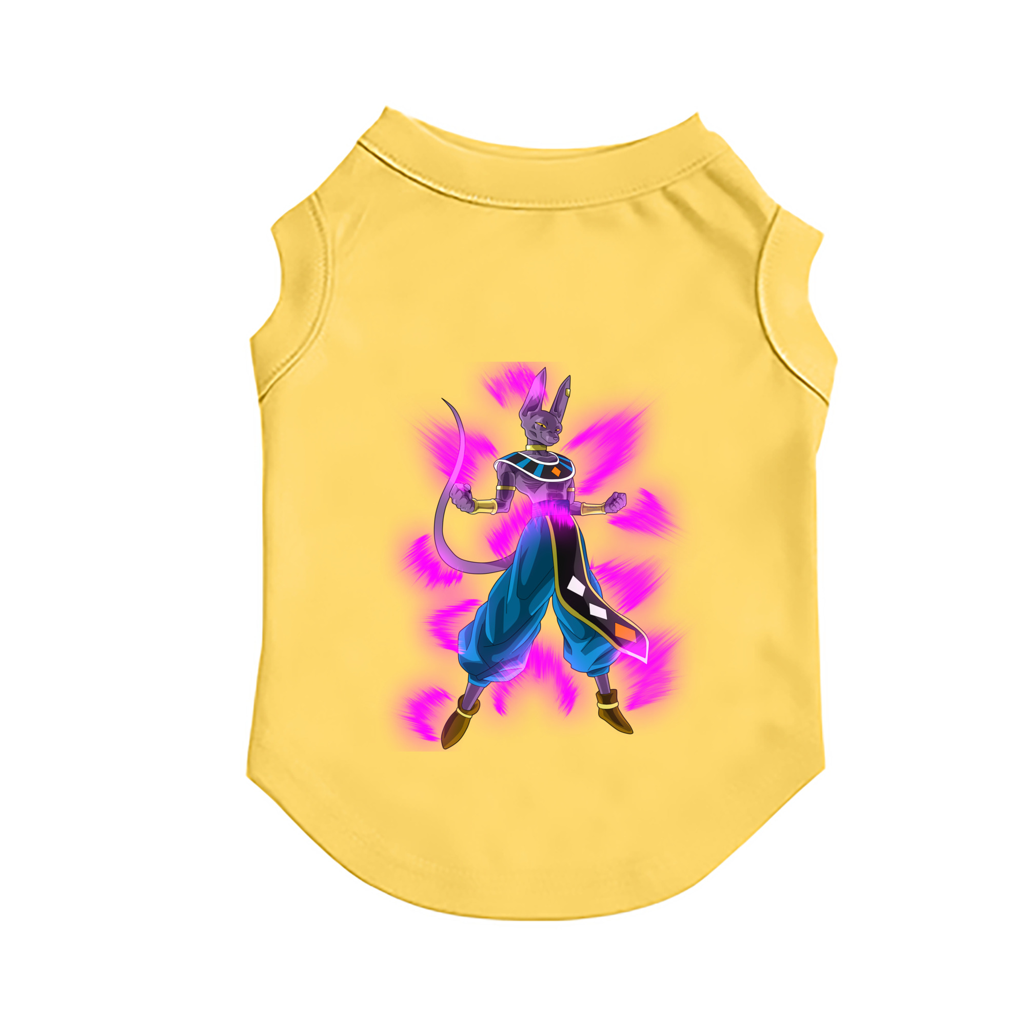 （画像用） ドラゴンボール ビルス 破壊神ビルス DRAGON BALL Beerus Birusu ペット用ベスト