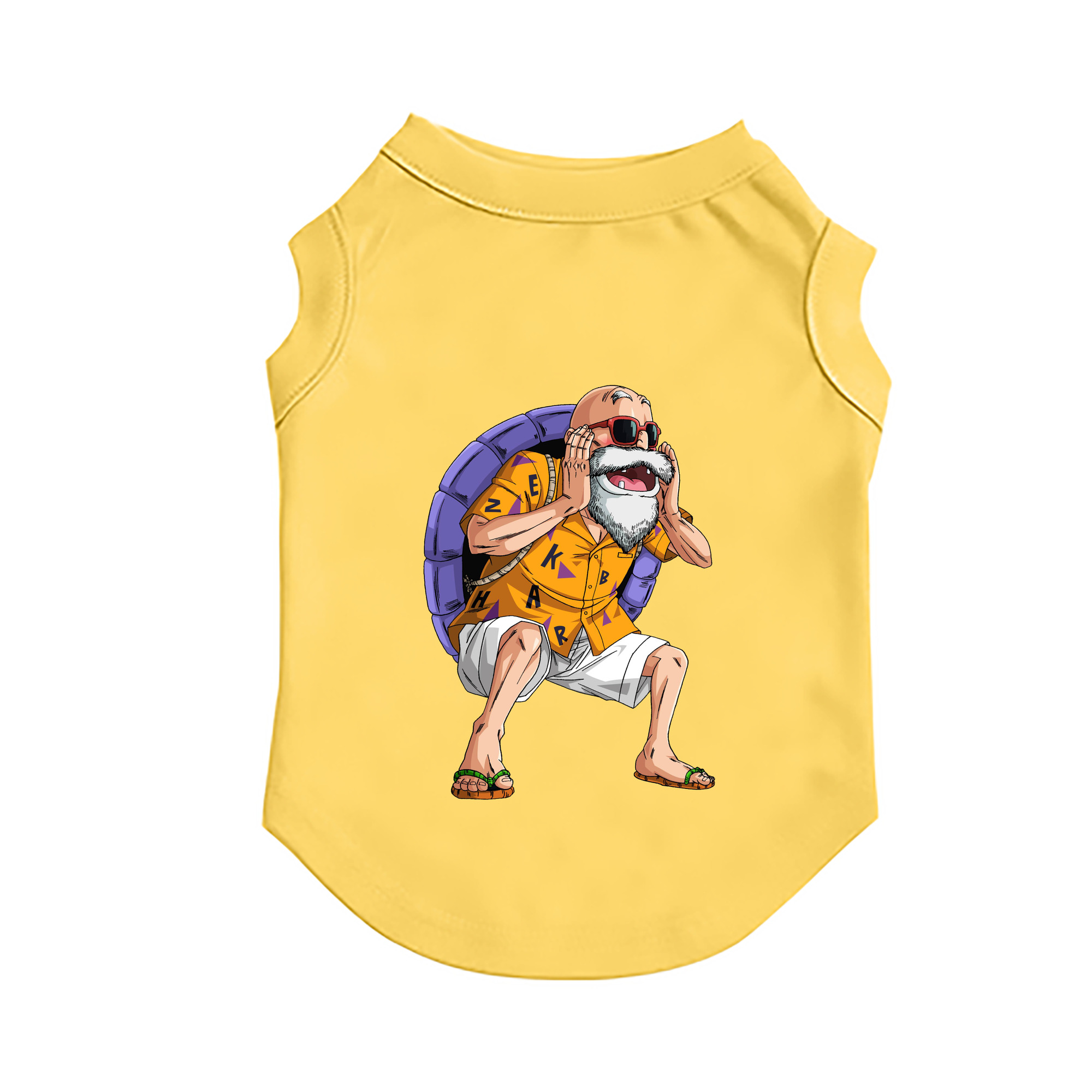 （画像用） ドラゴンボール 亀仙人（かめせんにん） DRAGON BALL Master Roshi Kame Sennin ペット用ベスト