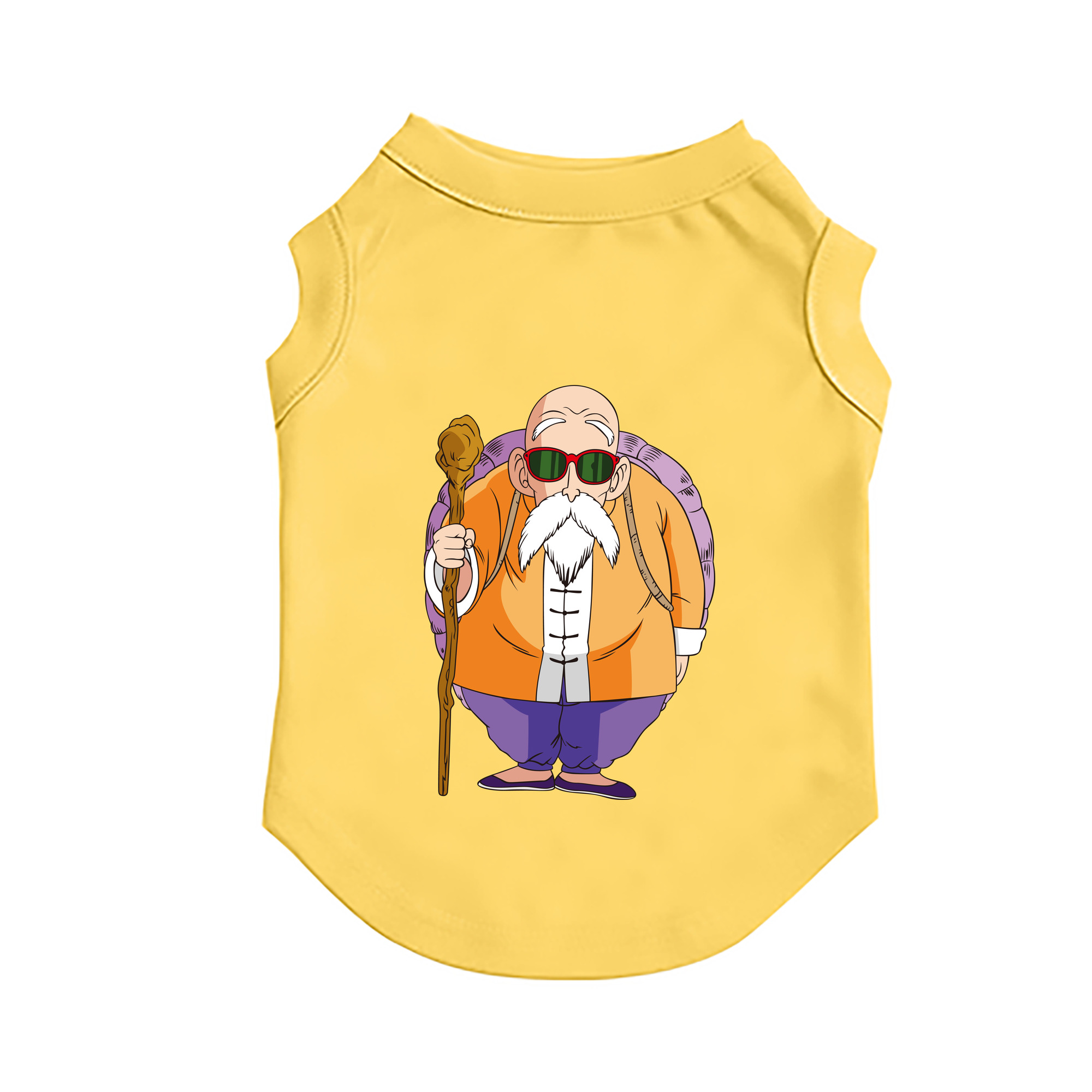（画像用） ドラゴンボール 亀仙人（かめせんにん） DRAGON BALL Master Roshi Kame Sennin ペット用ベスト