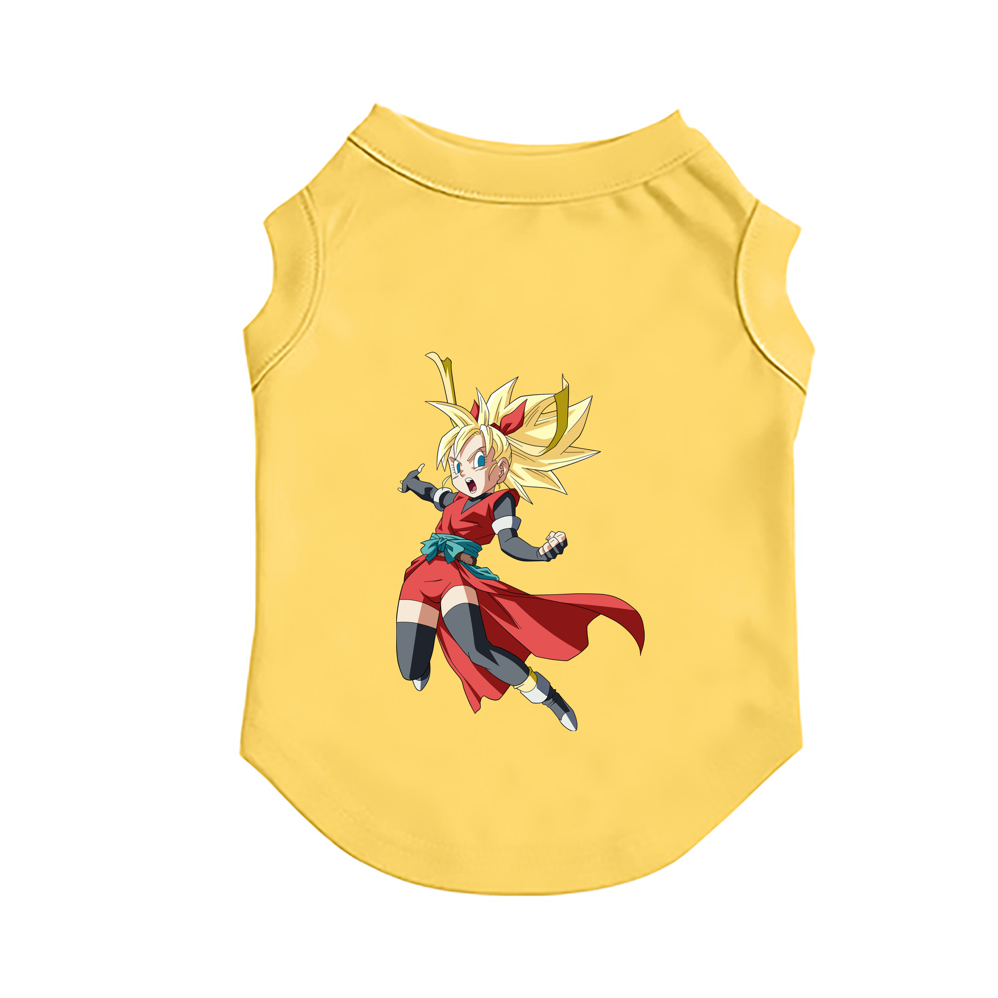 （画像用） ドラゴンボール カリフラ DRAGON BALL Caulifla ペット用ベスト