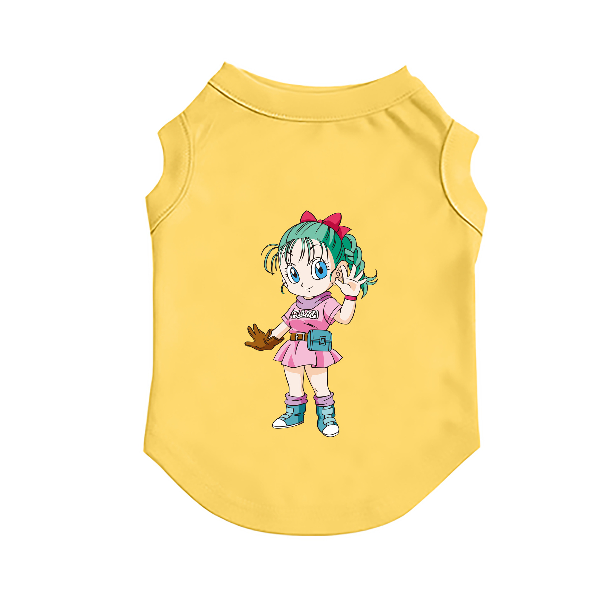 （画像用） ドラゴンボール ブルマ DRAGON BALL Bulma ペット用ベスト
