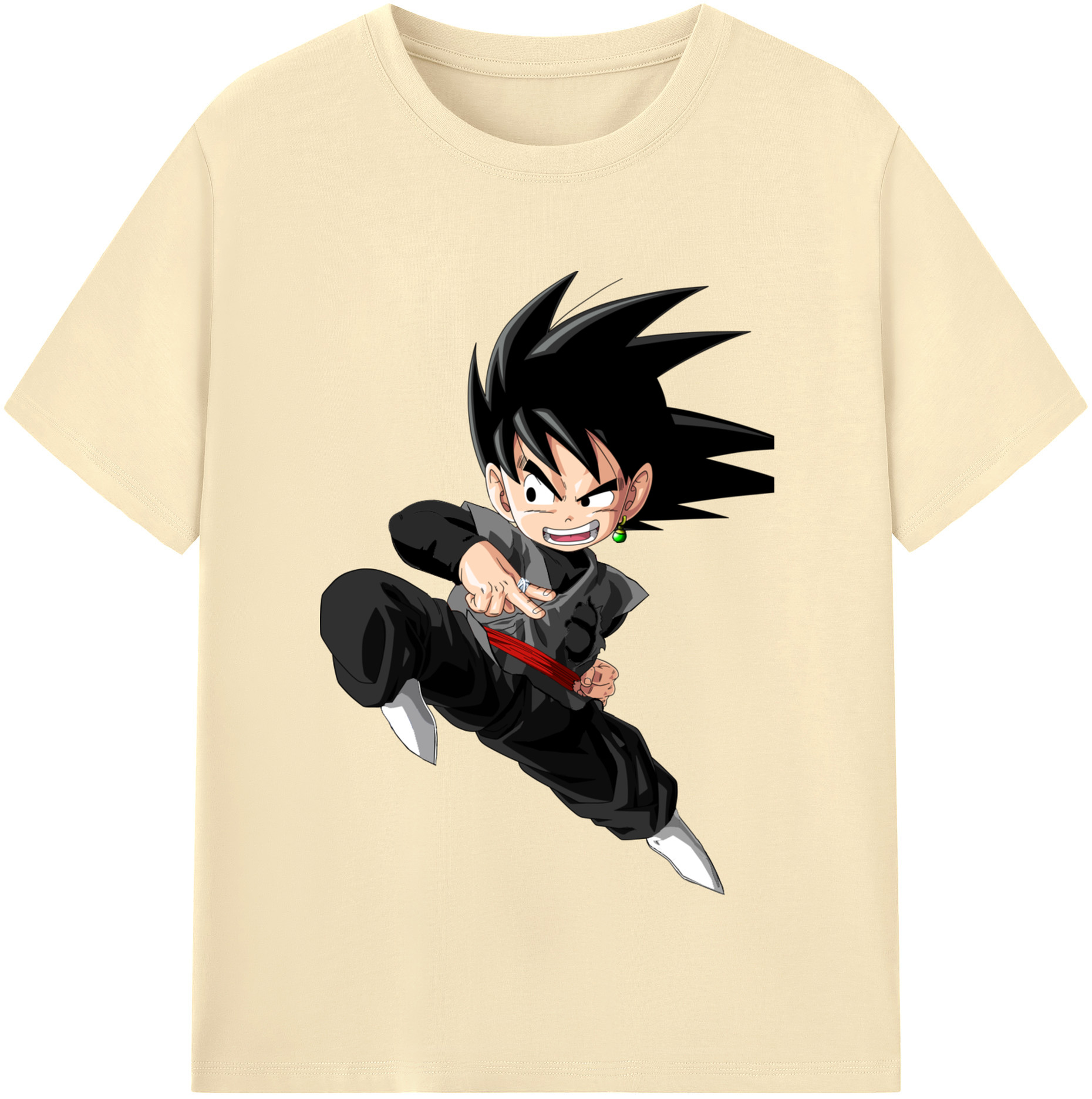 （画像用） ドラゴンボール 孫悟空（そん ごくう）Son Goku カカロット DRAGON BALL Kakarotto 綿100％半袖Tシャツ（フロントプリント）