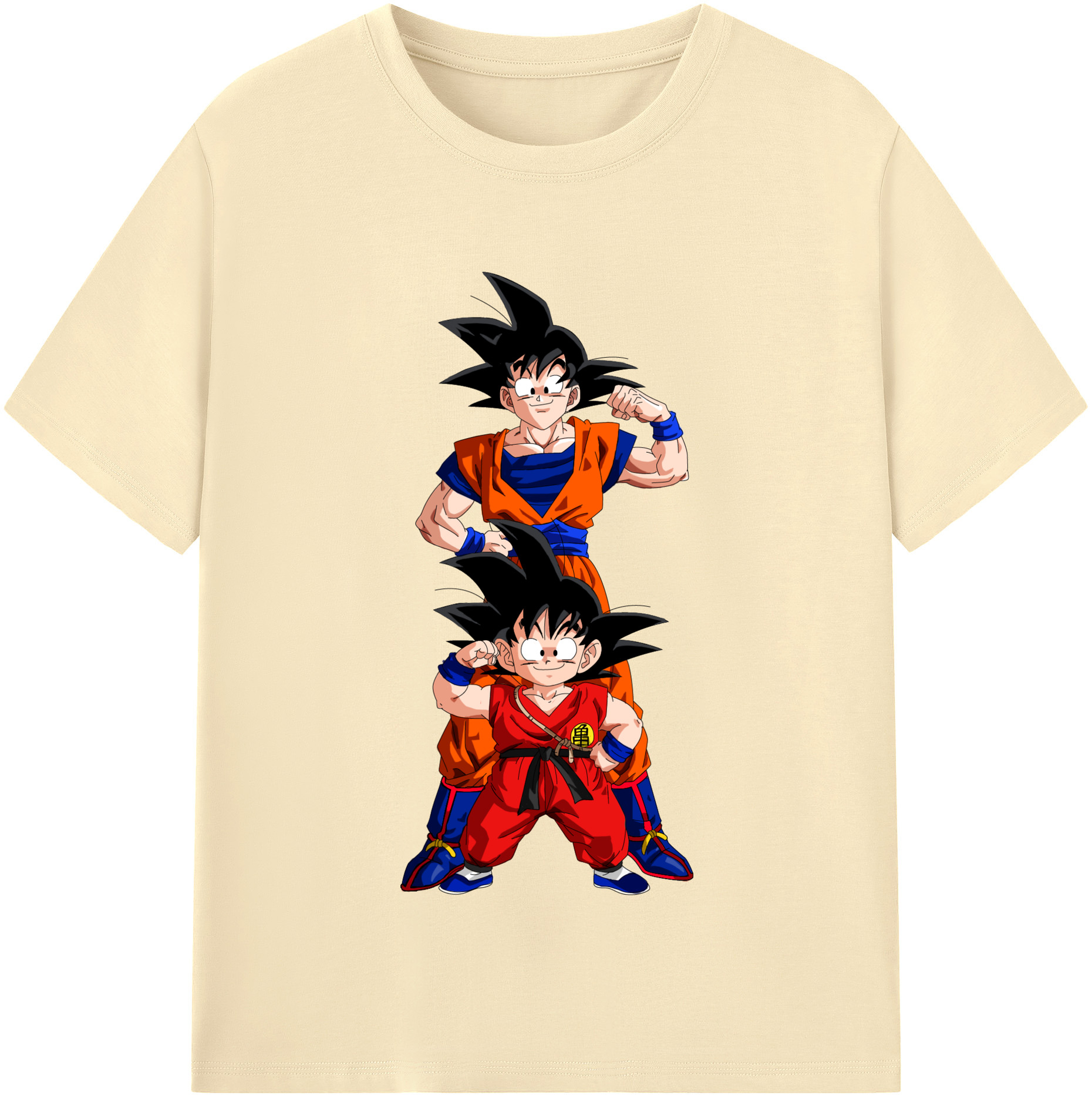 （画像用） ドラゴンボール 孫悟空（そん ごくう）Son Goku カカロット DRAGON BALL Kakarotto 綿100％半袖Tシャツ（フロントプリント）