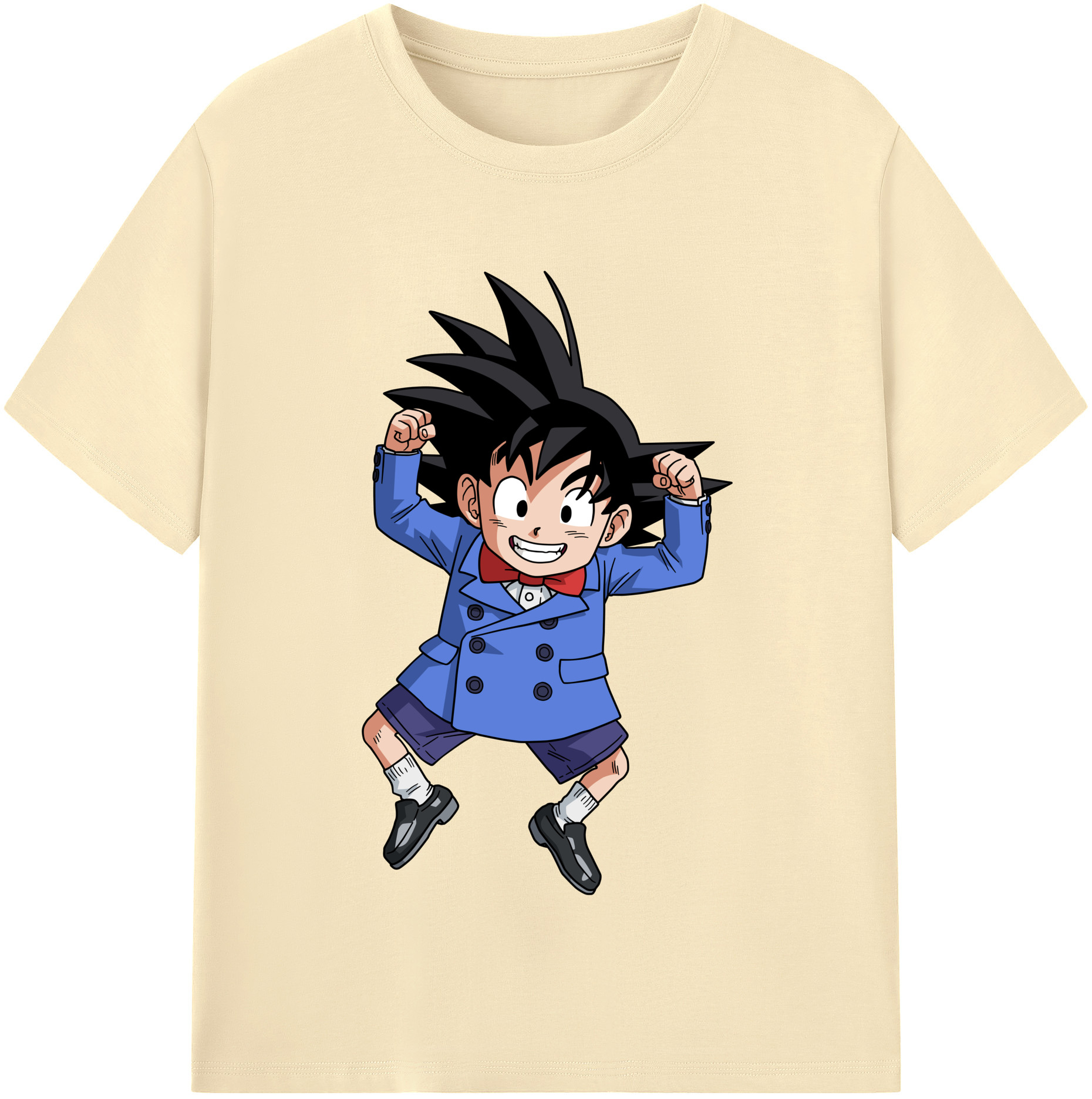 （画像用） ドラゴンボール 孫悟空（そん ごくう）Son Goku カカロット DRAGON BALL Kakarotto 綿100％半袖Tシャツ（フロントプリント）