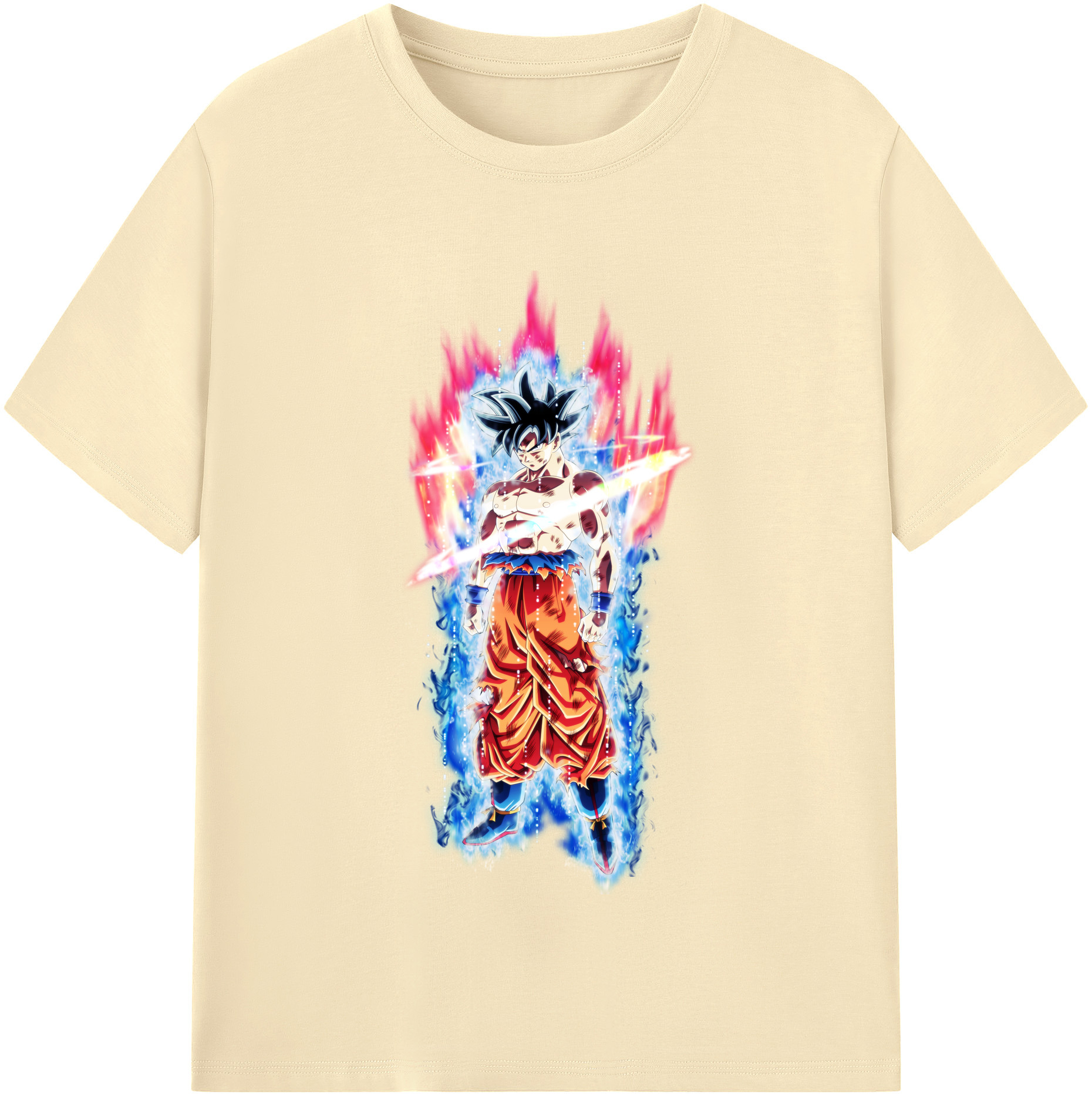 （画像用） ドラゴンボール 孫悟空（そん ごくう）Son Goku カカロット DRAGON BALL Kakarotto 綿100％半袖Tシャツ（フロントプリント）