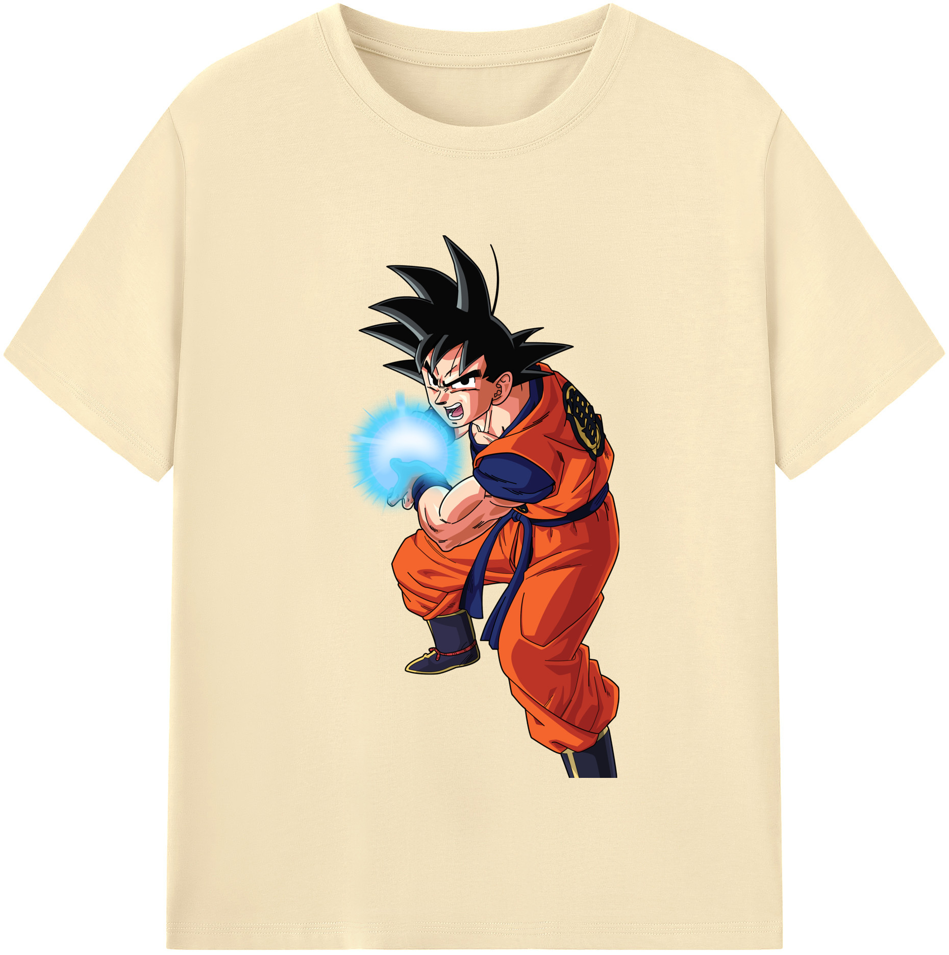 （画像用） ドラゴンボール 孫悟空（そん ごくう）Son Goku カカロット DRAGON BALL Kakarotto 綿100％半袖Tシャツ（フロントプリント）