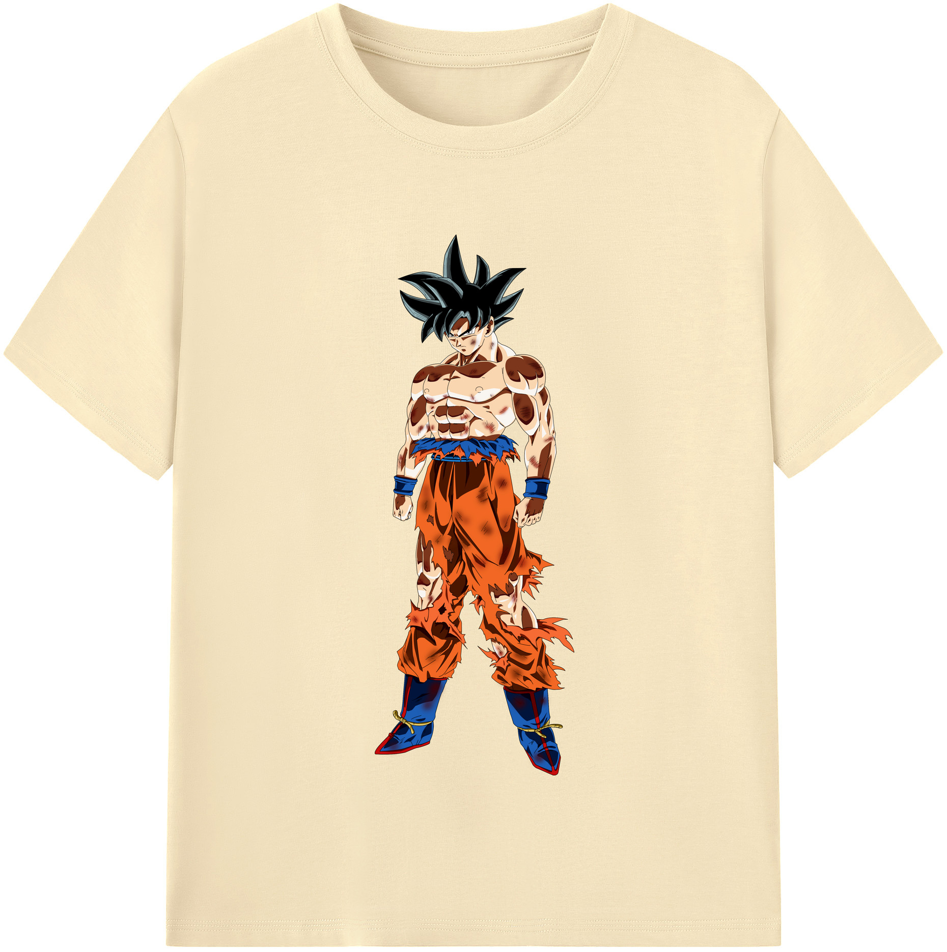 （画像用） ドラゴンボール 孫悟空（そん ごくう）Son Goku カカロット DRAGON BALL Kakarotto 綿100％半袖Tシャツ（フロントプリント）