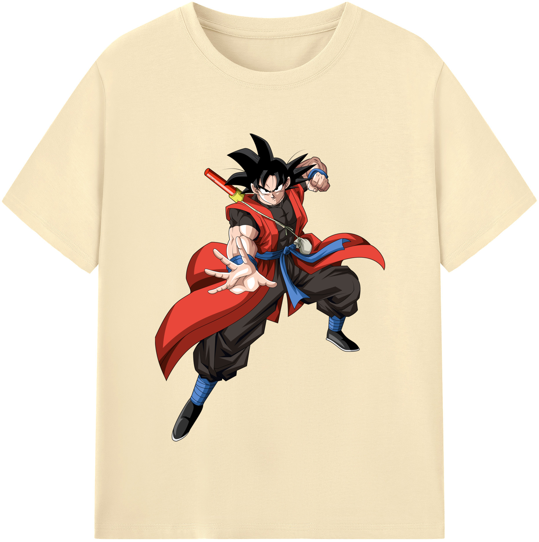 （画像用） ドラゴンボール 孫悟空（そん ごくう）Son Goku カカロット DRAGON BALL Kakarotto 綿100％半袖Tシャツ（フロントプリント）