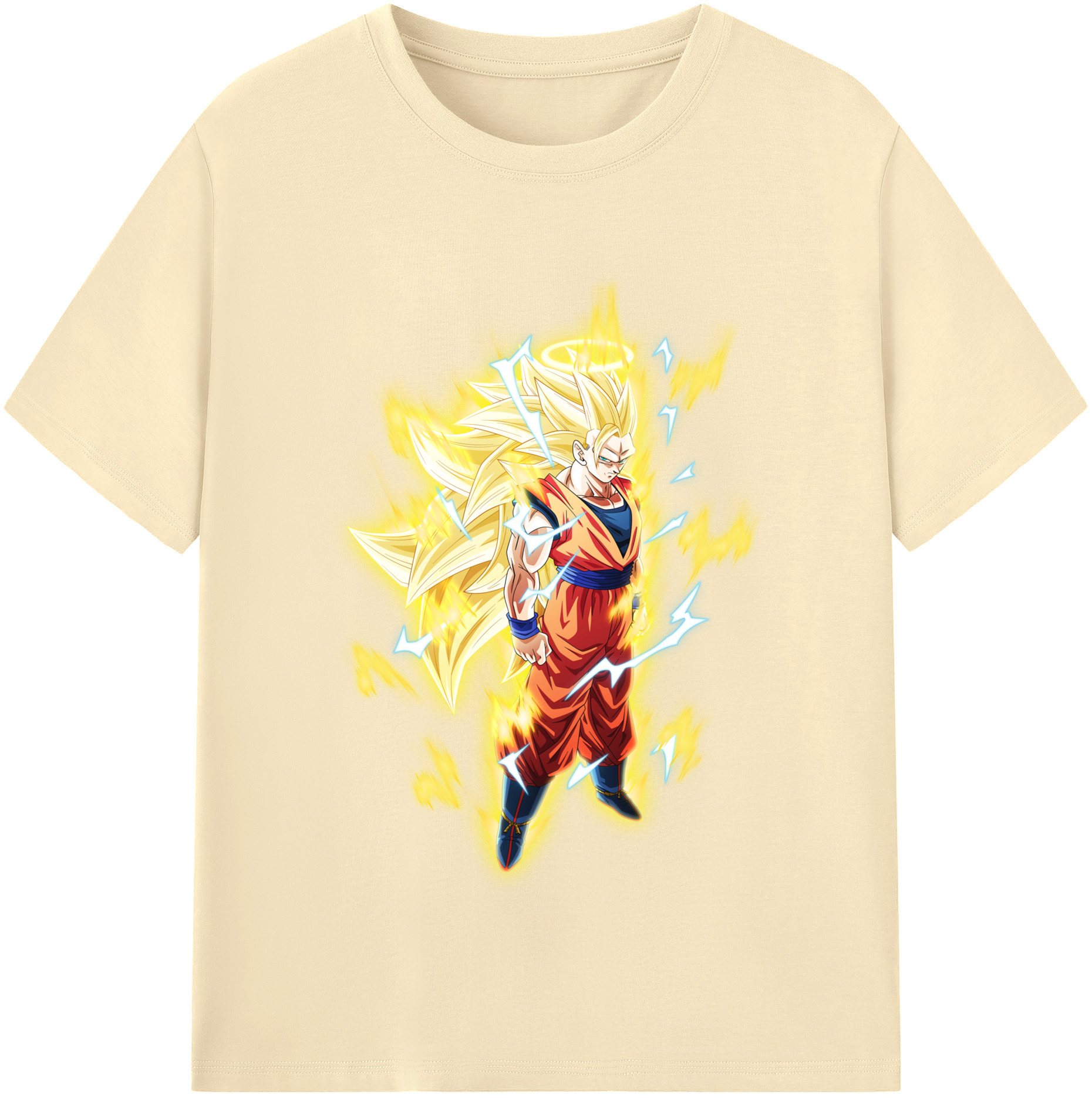 （画像用） ドラゴンボール 孫悟空（そん ごくう）Son Goku カカロット DRAGON BALL Kakarotto 綿100％半袖Tシャツ（フロントプリント）