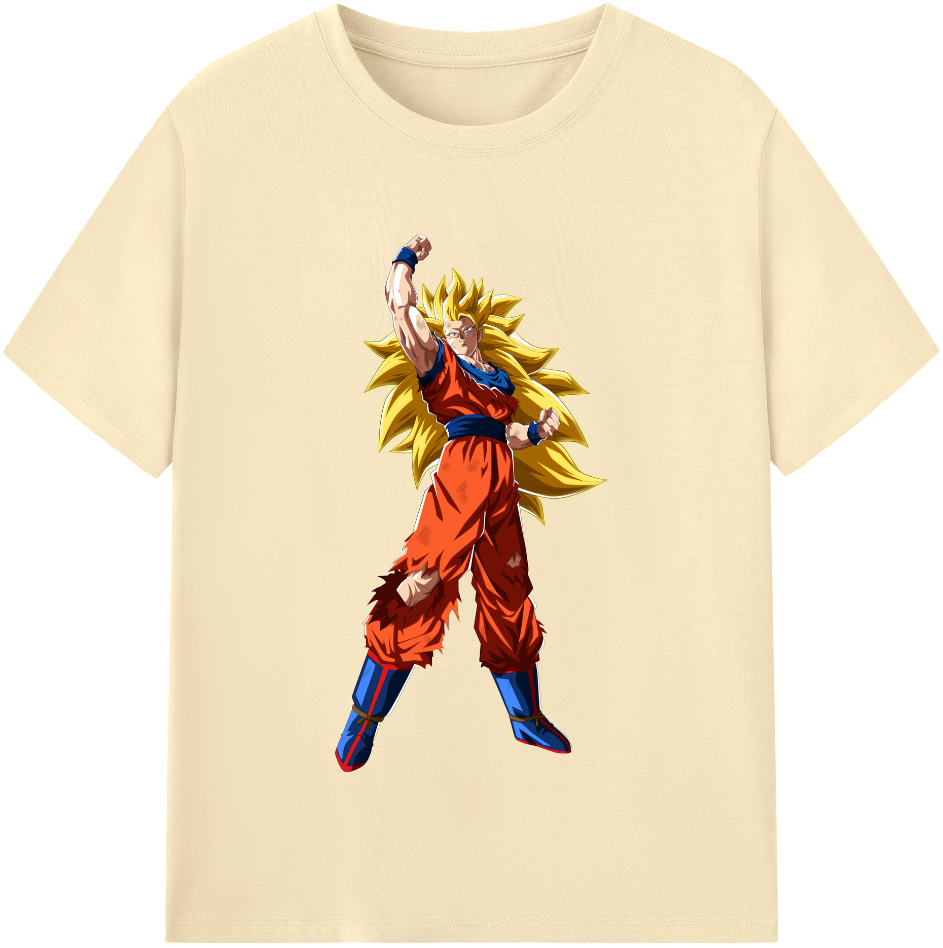（画像用） ドラゴンボール 孫悟空（そん ごくう）Son Goku カカロット DRAGON BALL Kakarotto 綿100％半袖Tシャツ（フロントプリント）