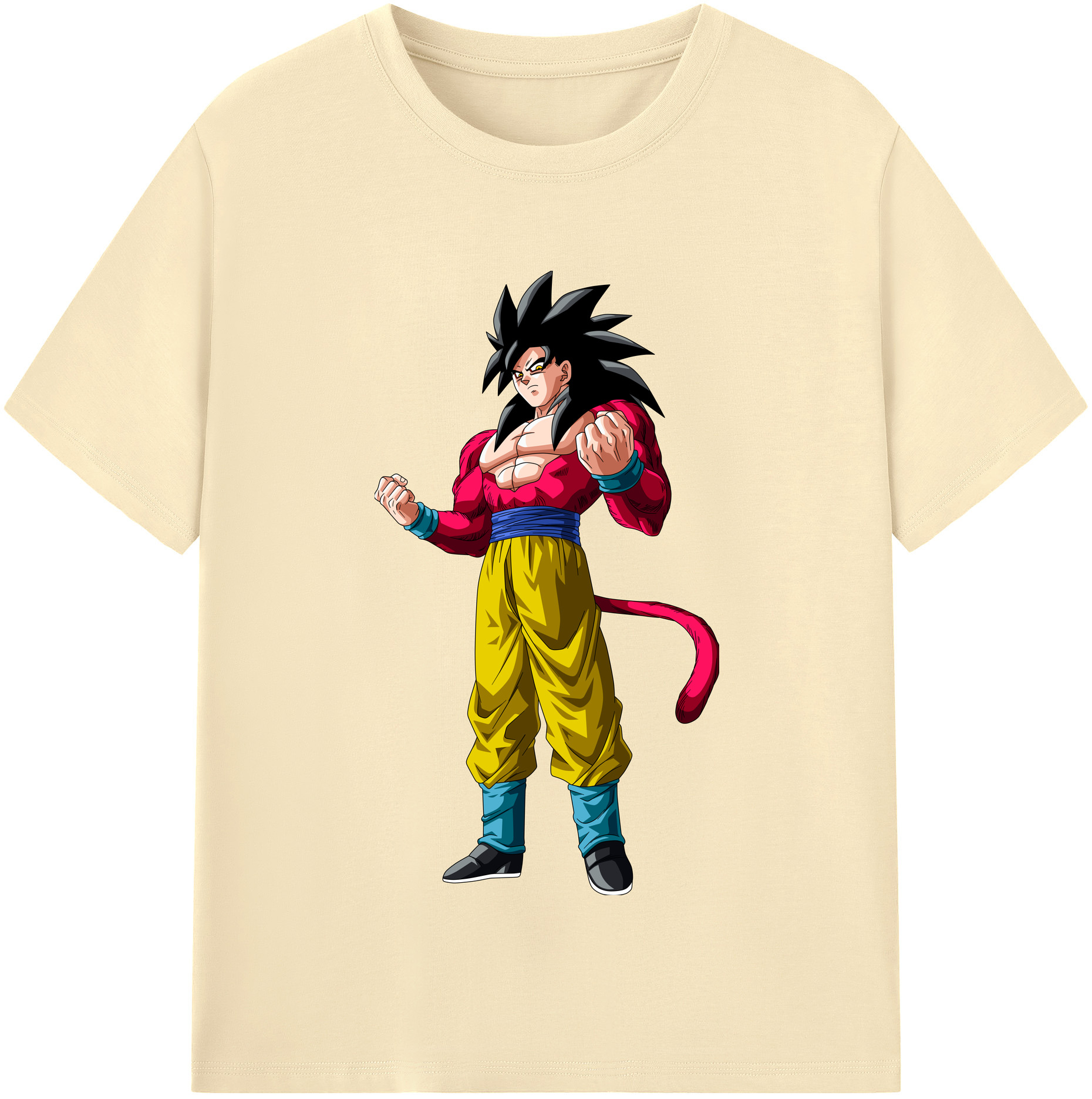 （画像用） ドラゴンボール 孫悟空（そん ごくう）Son Goku カカロット DRAGON BALL Kakarotto 綿100％半袖Tシャツ（フロントプリント）