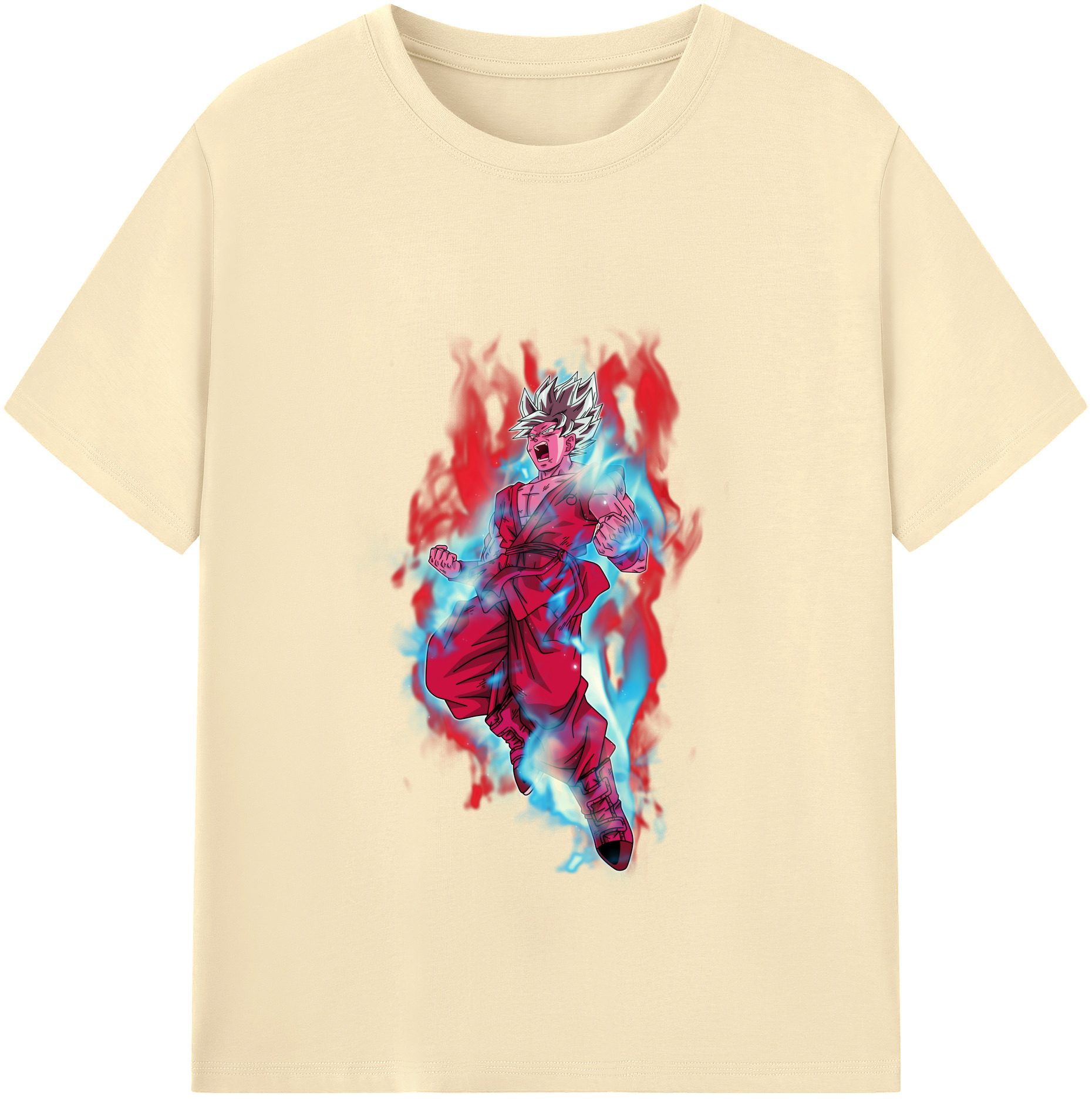 （画像用） ドラゴンボール 孫悟空（そん ごくう）Son Goku カカロット DRAGON BALL Kakarotto 綿100％半袖Tシャツ（フロントプリント）