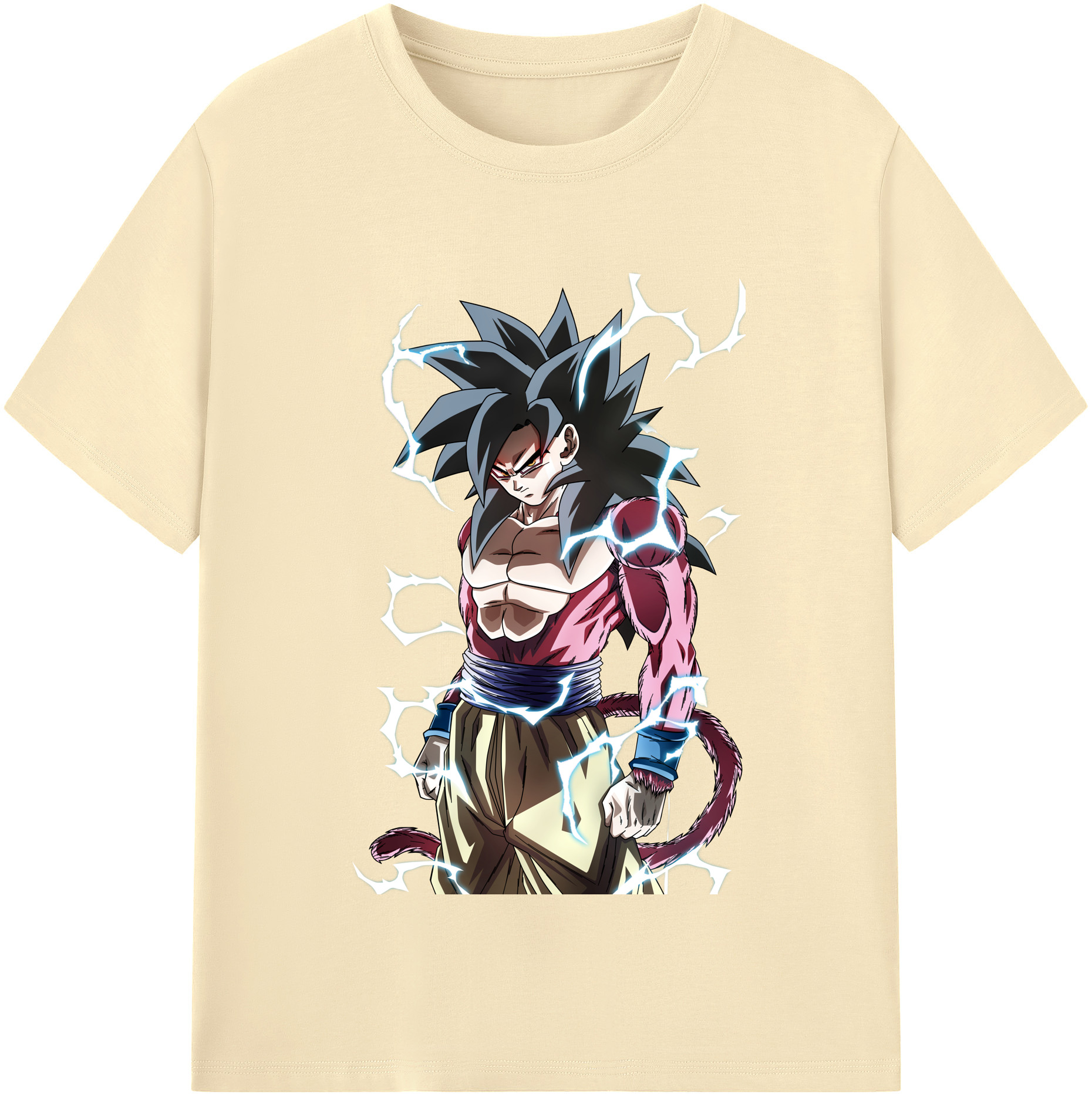 （画像用） ドラゴンボール 孫悟空（そん ごくう）Son Goku カカロット DRAGON BALL Kakarotto 綿100％半袖Tシャツ（フロントプリント）
