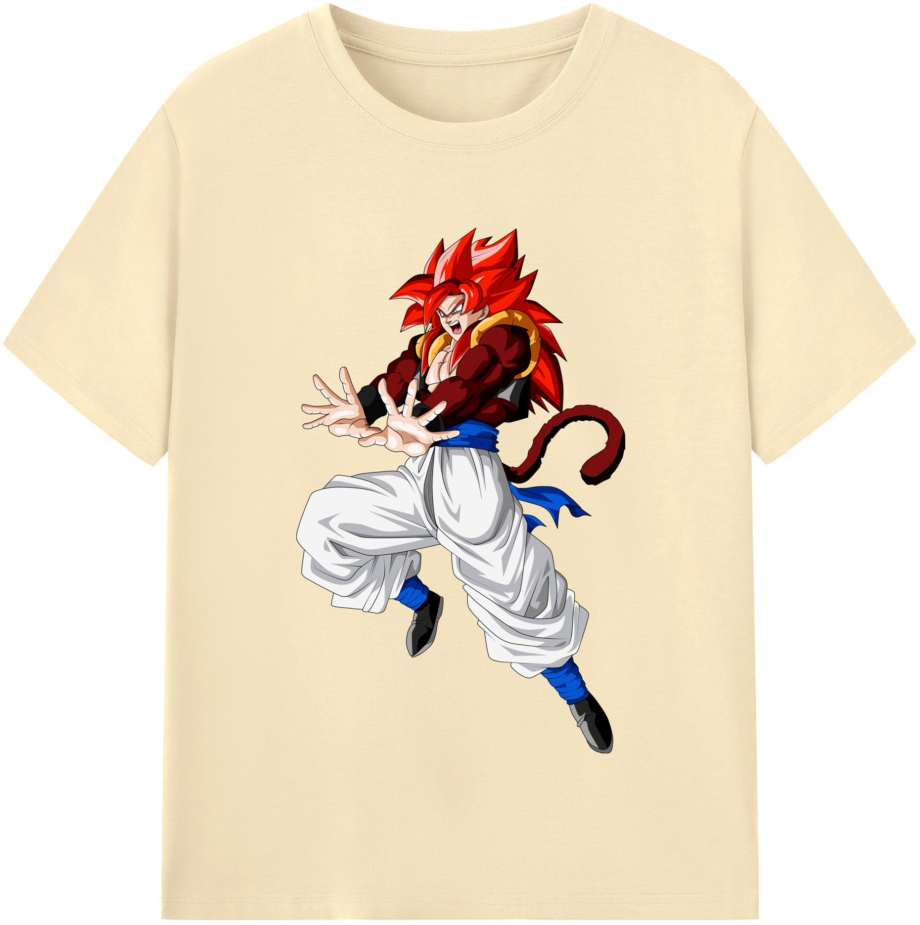 （画像用） ドラゴンボール 孫悟空（そん ごくう）Son Goku カカロット DRAGON BALL Kakarotto 綿100％半袖Tシャツ（フロントプリント）