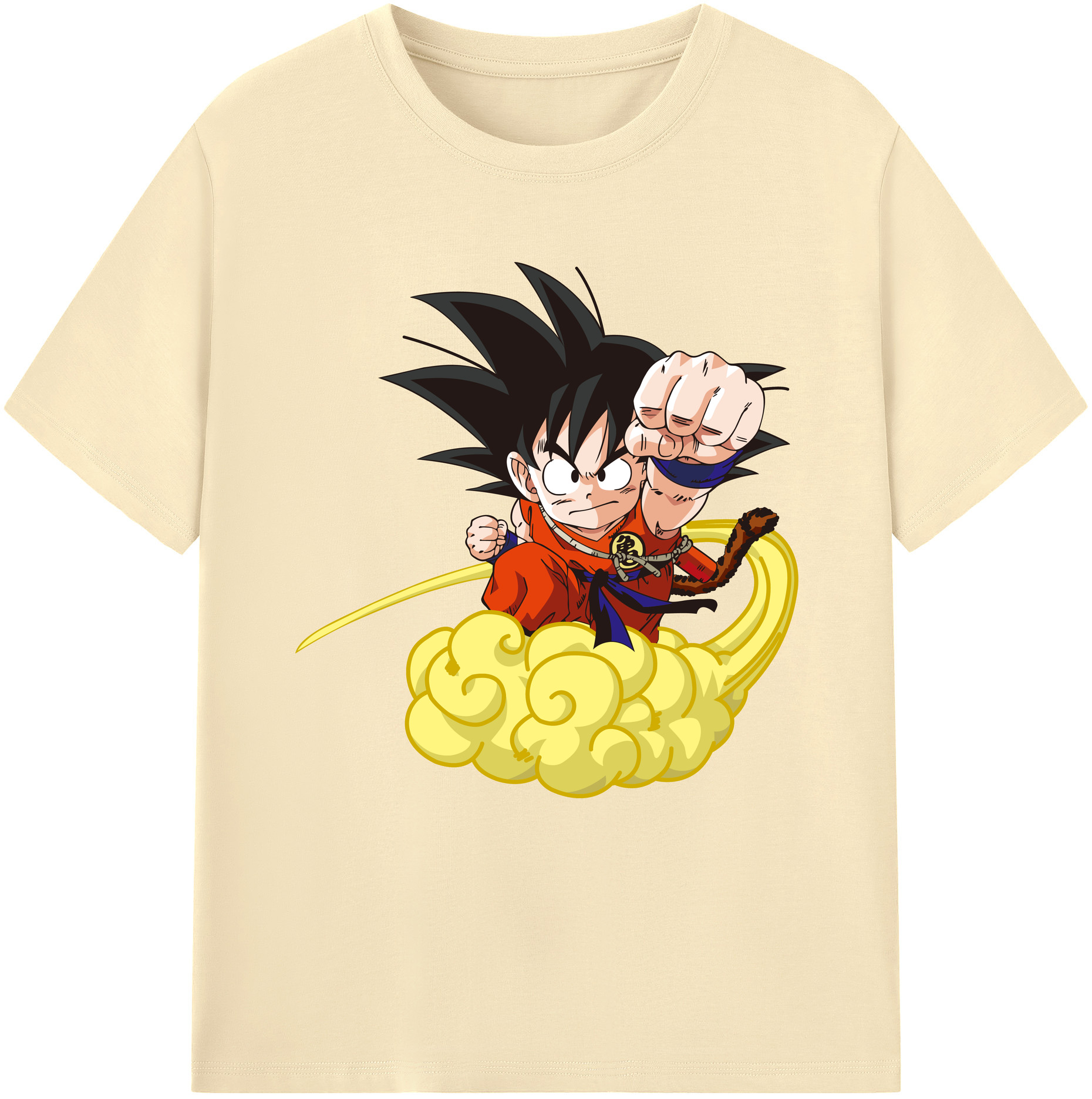 （画像用） ドラゴンボール 孫悟空（そん ごくう）Son Goku カカロット DRAGON BALL Kakarotto 綿100％半袖Tシャツ（フロントプリント）