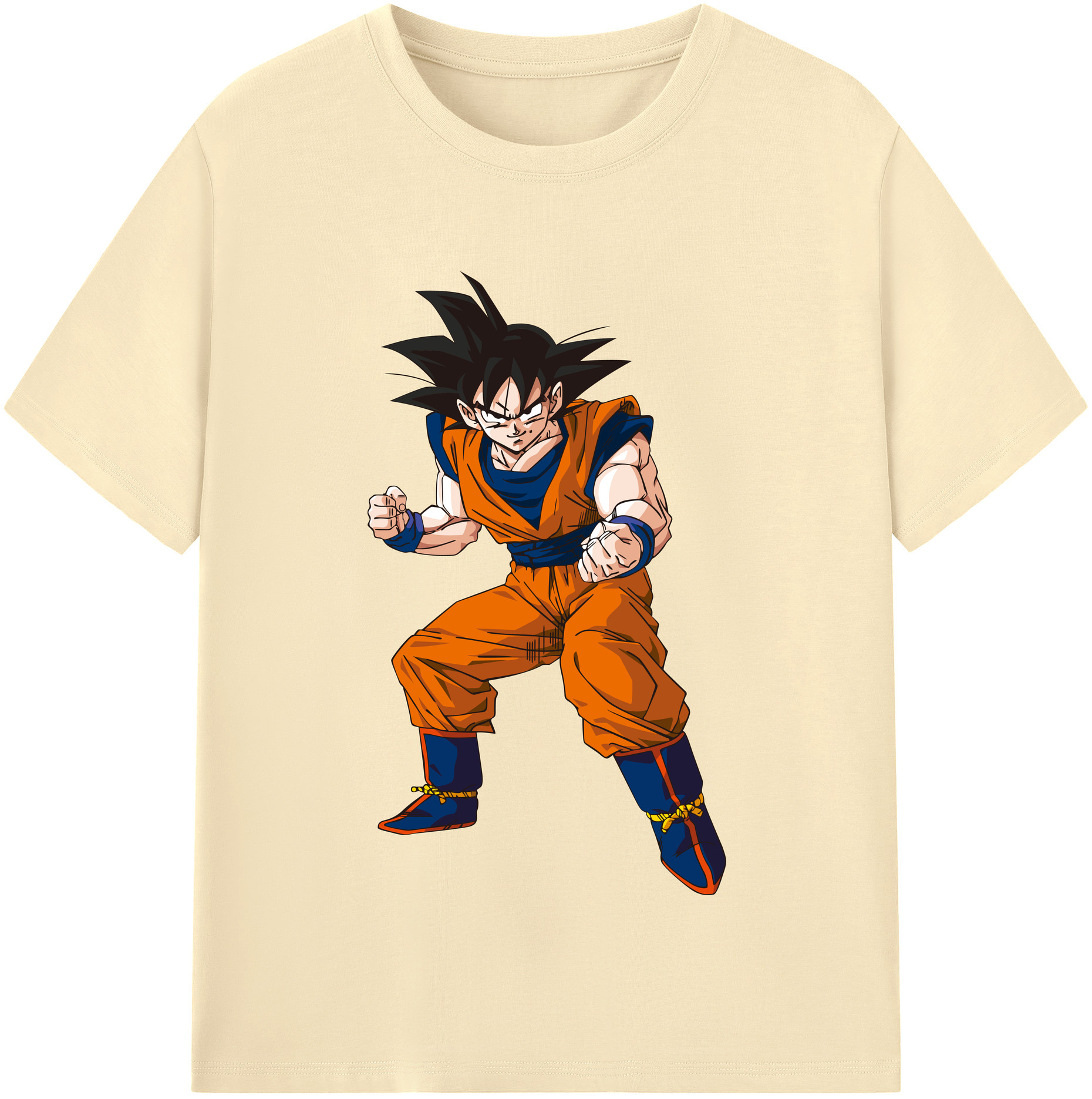 （画像用） ドラゴンボール 孫悟空（そん ごくう）Son Goku カカロット DRAGON BALL Kakarotto 綿100％半袖Tシャツ（フロントプリント）